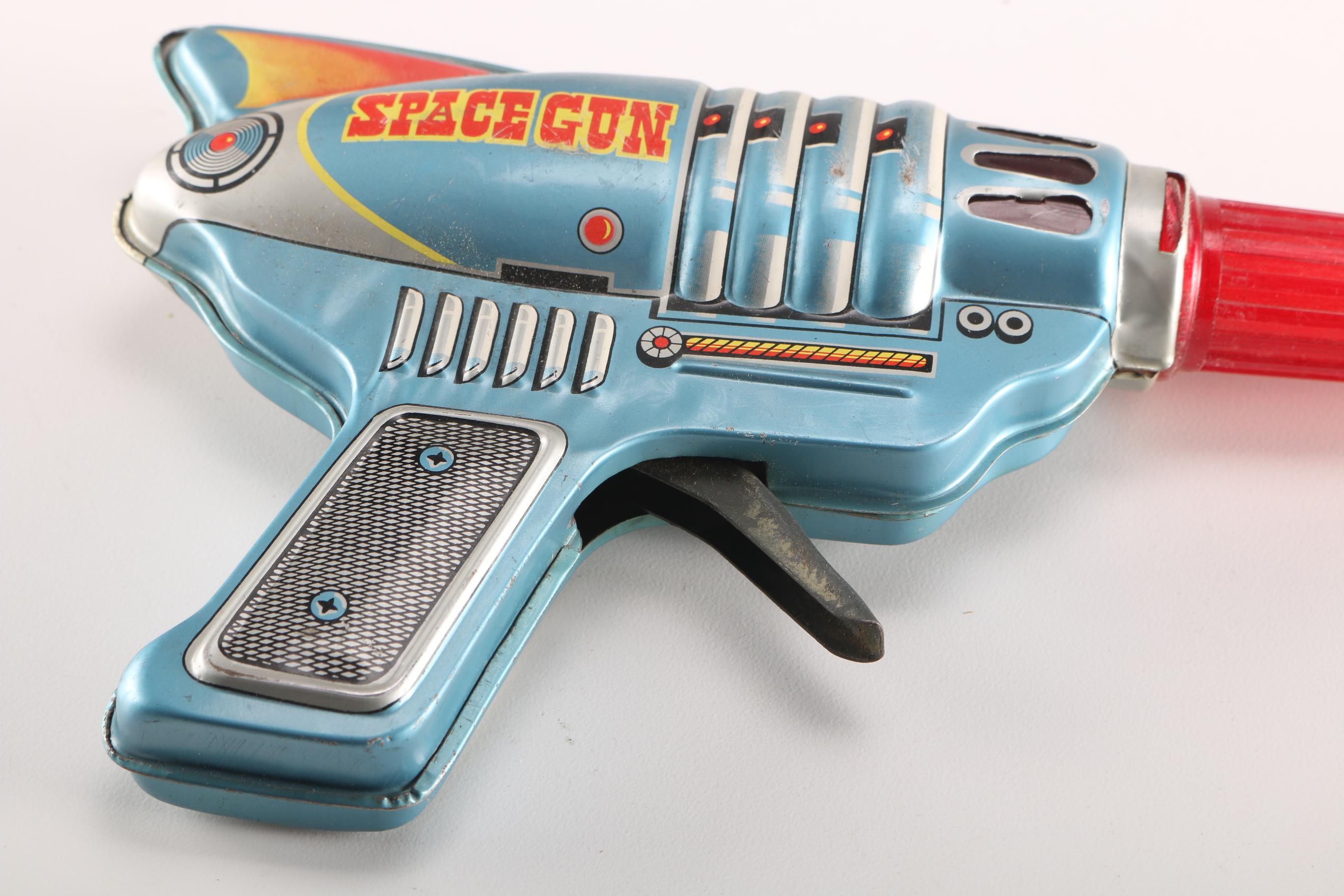 Vintage Steel Space Toys