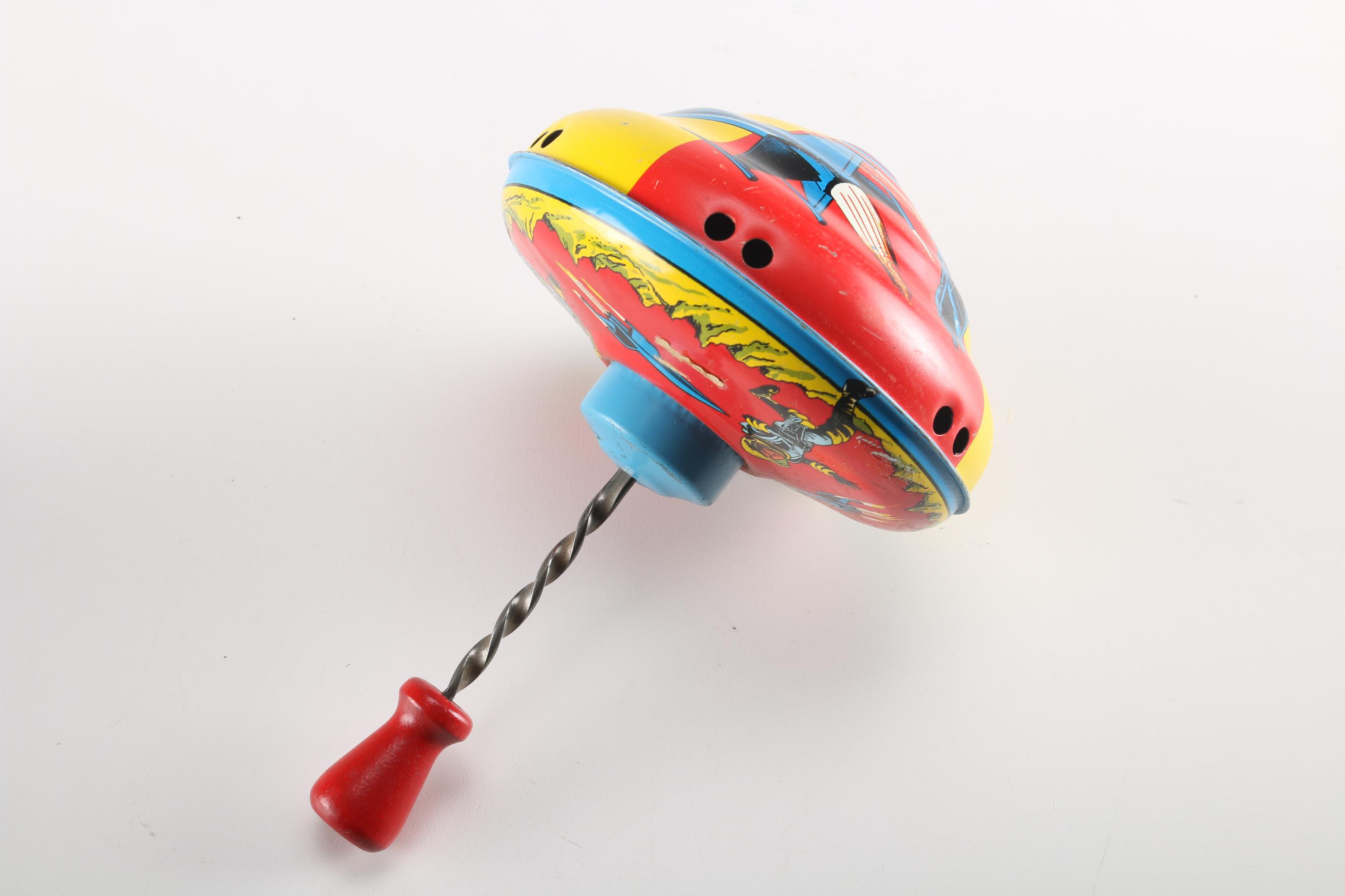 Vintage Steel Space Toys