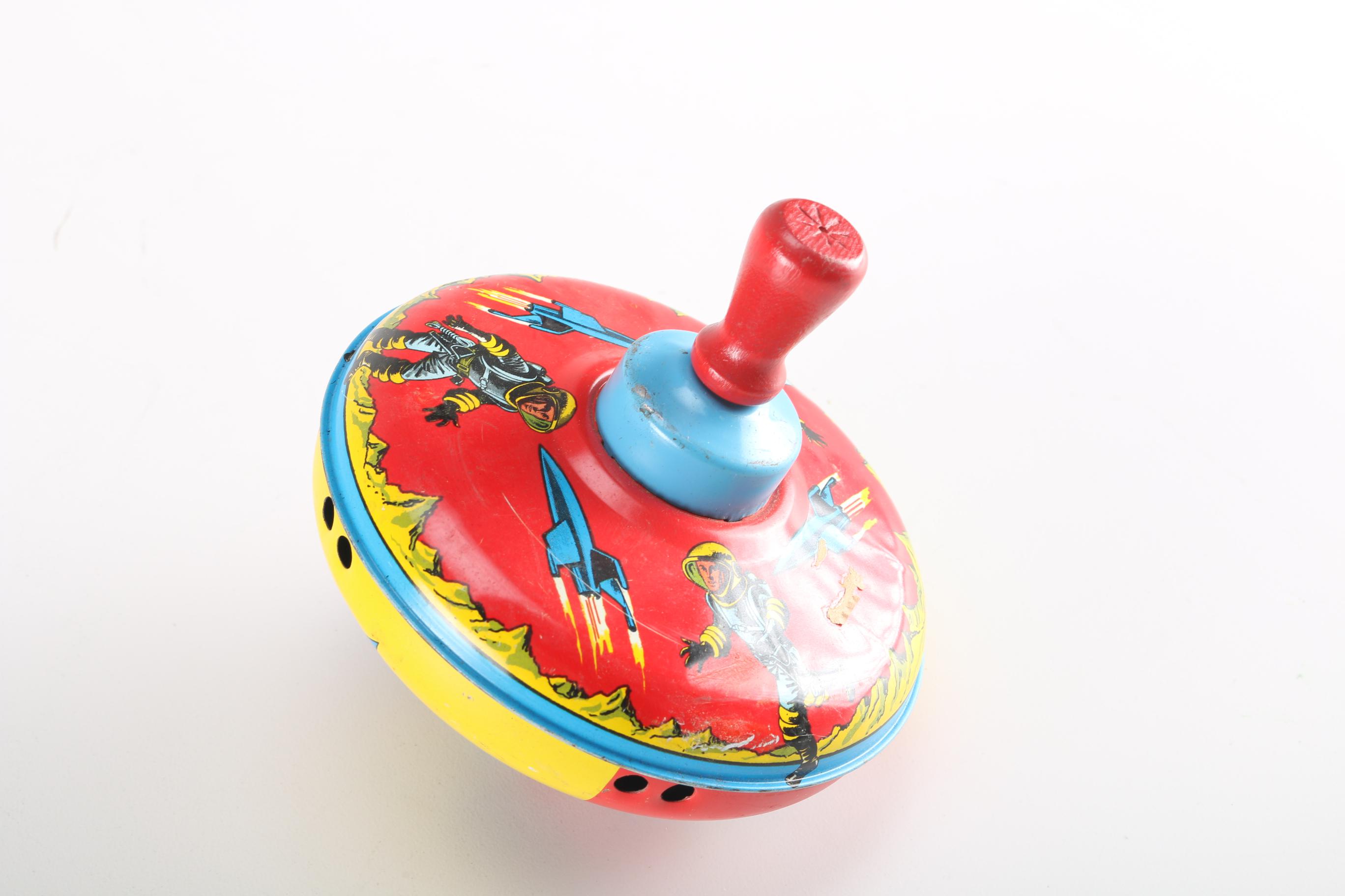 Vintage Steel Space Toys