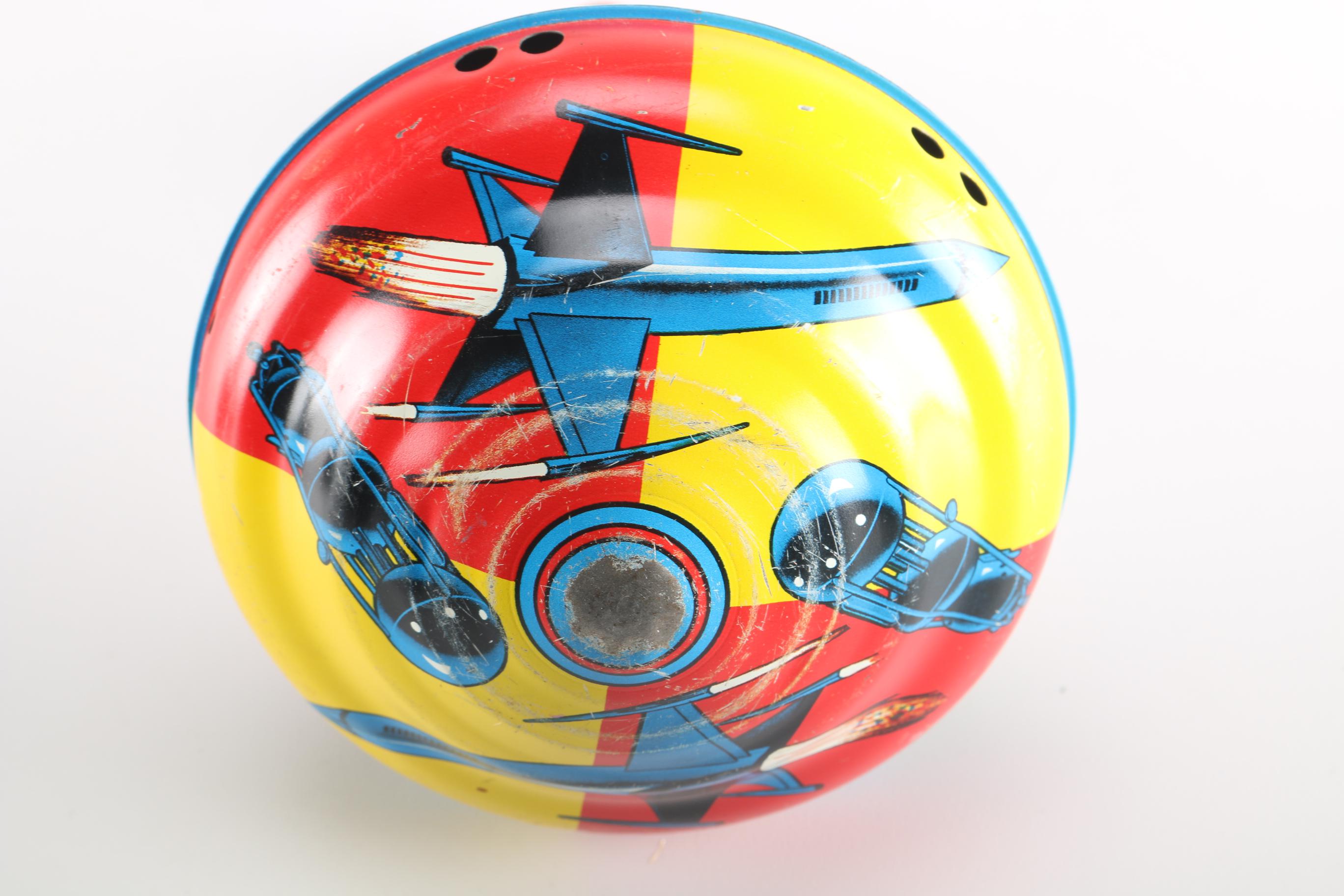 Vintage Steel Space Toys