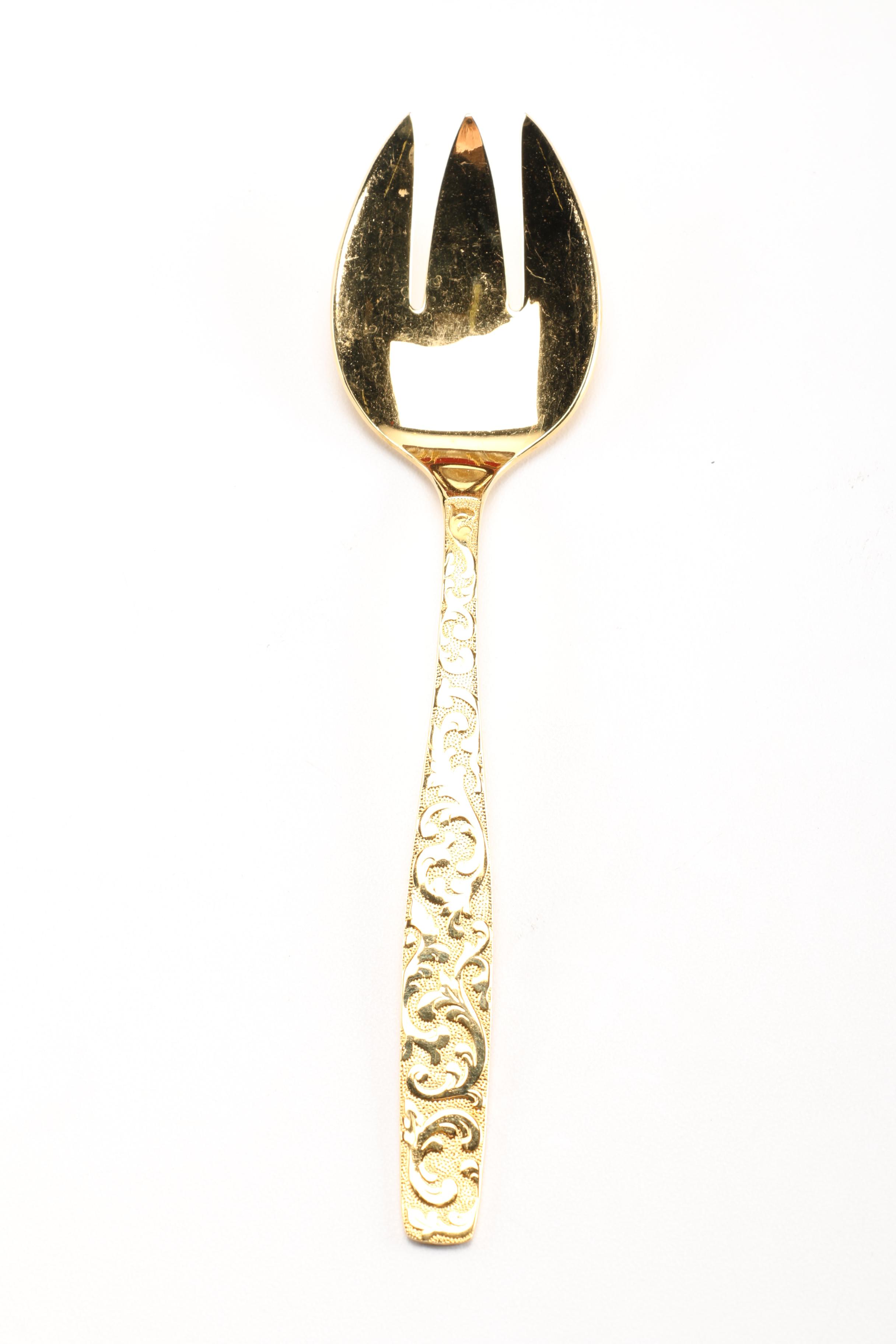 Set of "Americana Golden Heritage" Flatware