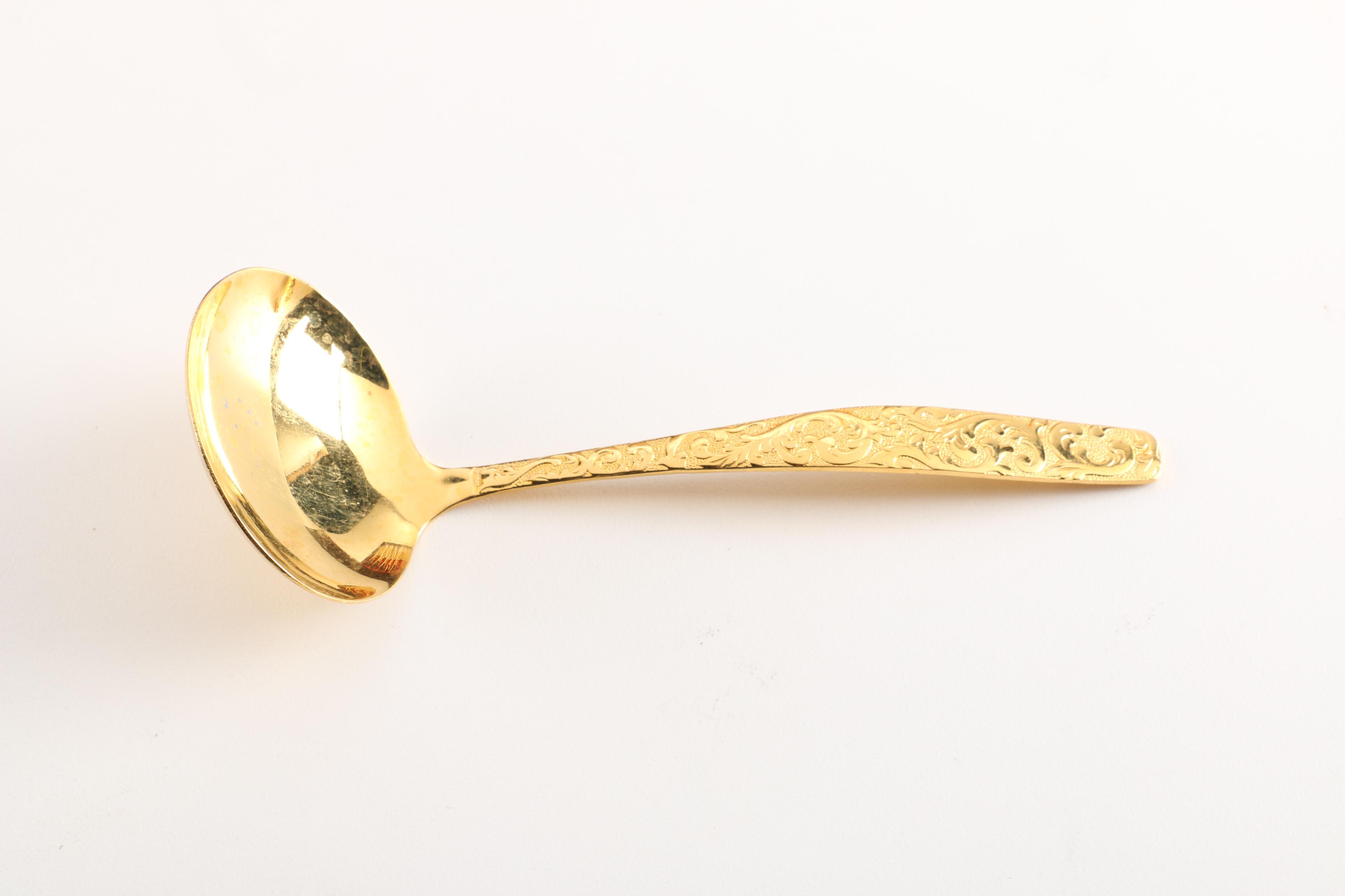 Set of "Americana Golden Heritage" Flatware