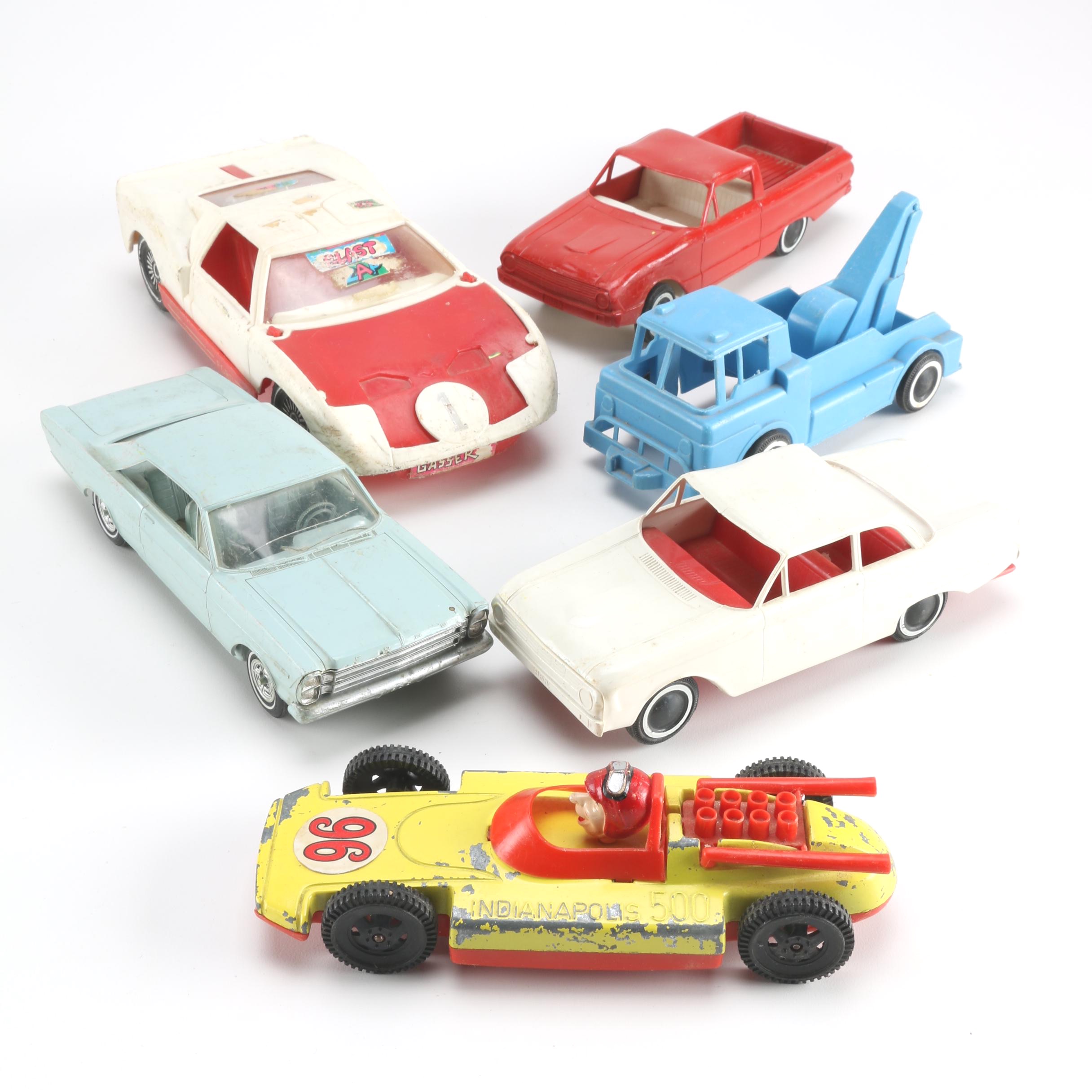 Vintage Toy Cars Including Ford Promo Model