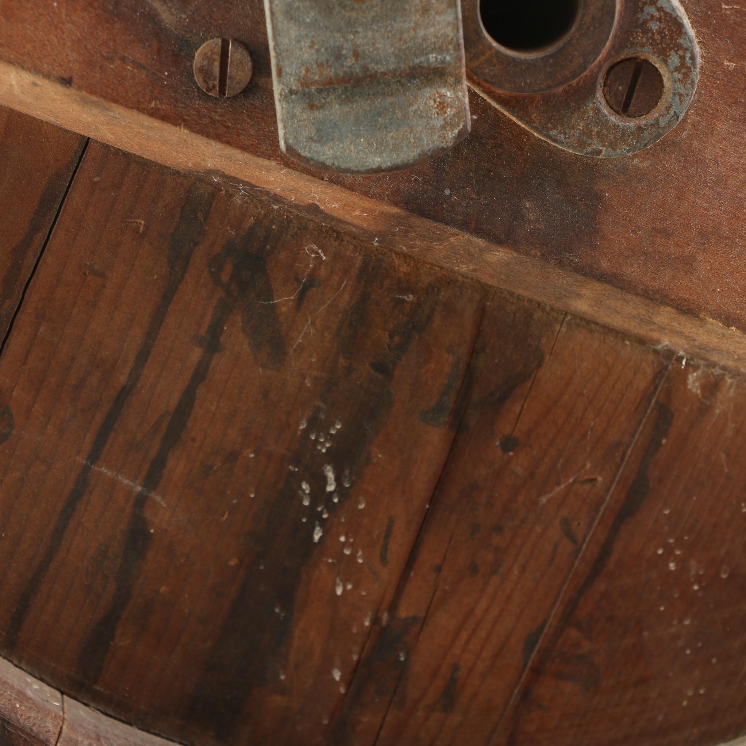 White Cedar Cylinder Churn