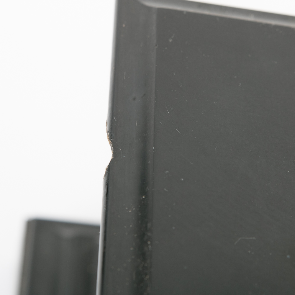 Vintage Japy Freres Black Slate Clock