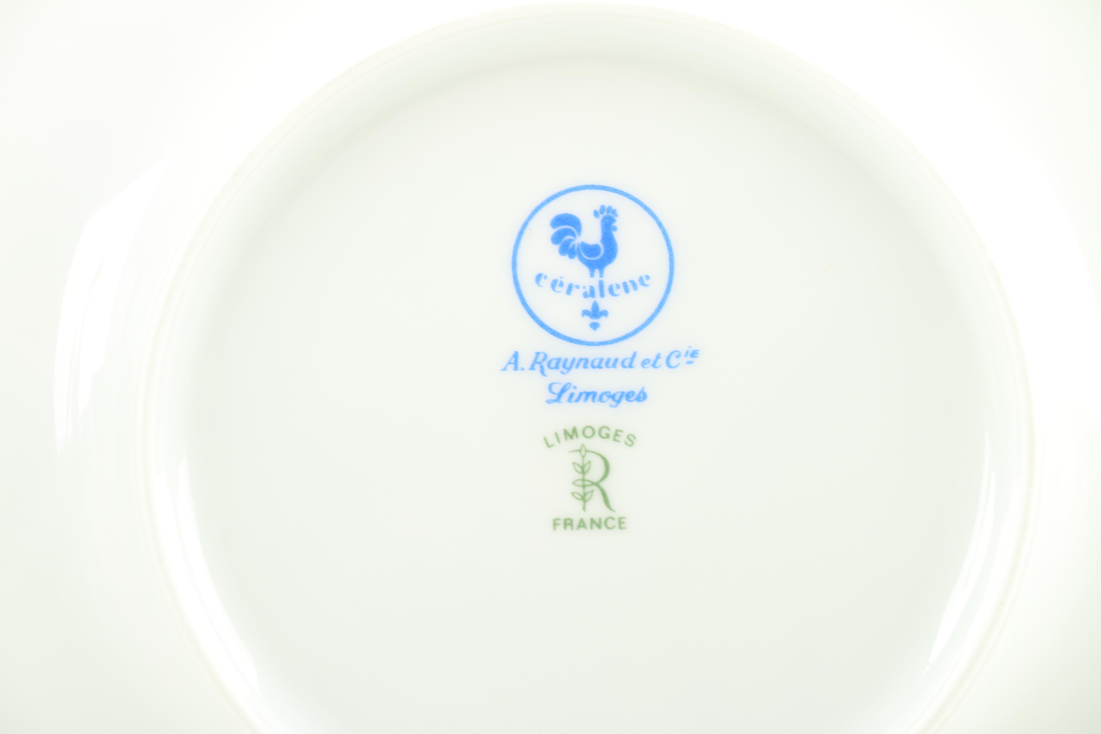 Raynaud "Mioraflor" Porcelain Set