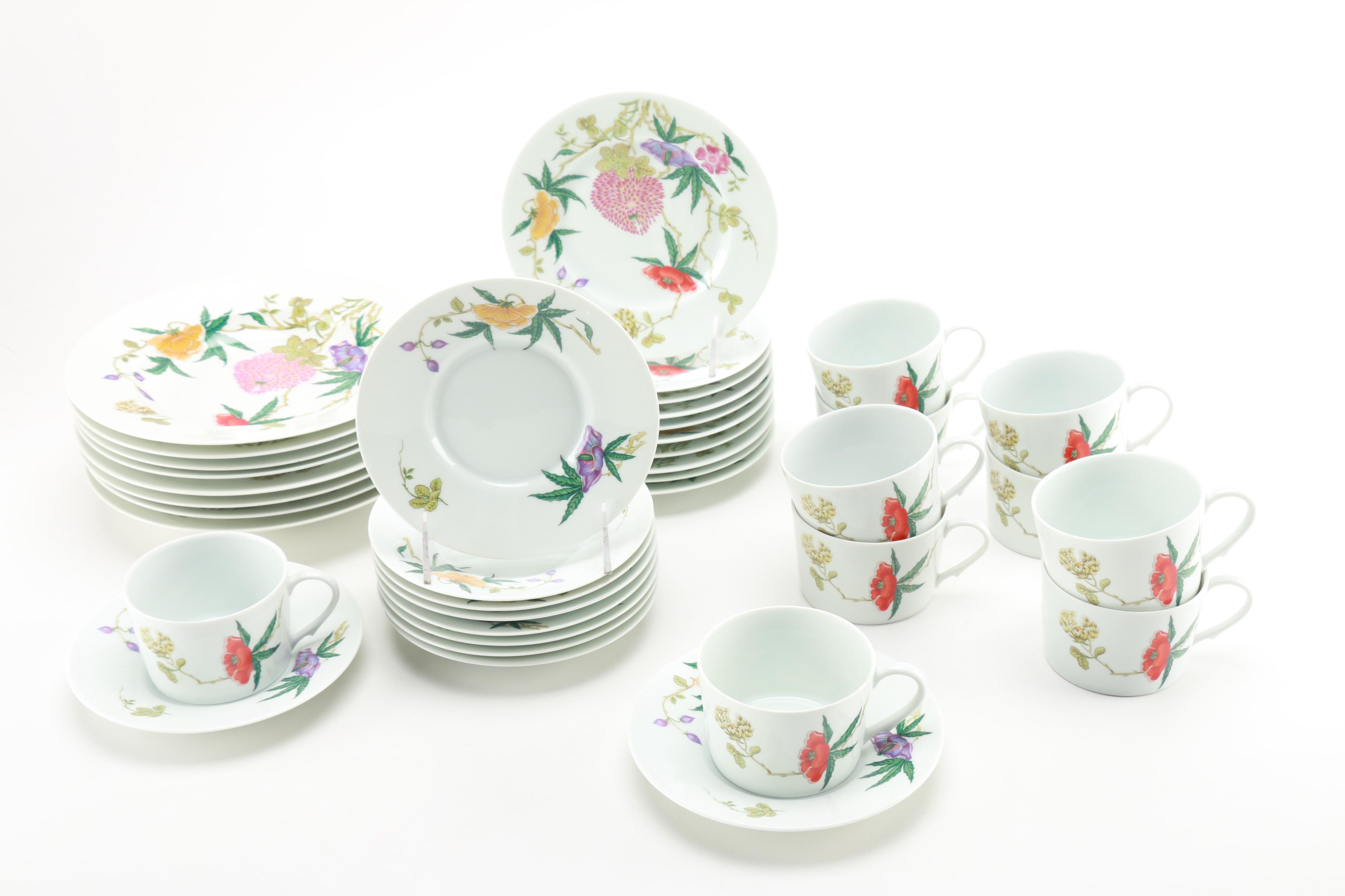 Raynaud "Mioraflor" Porcelain Set