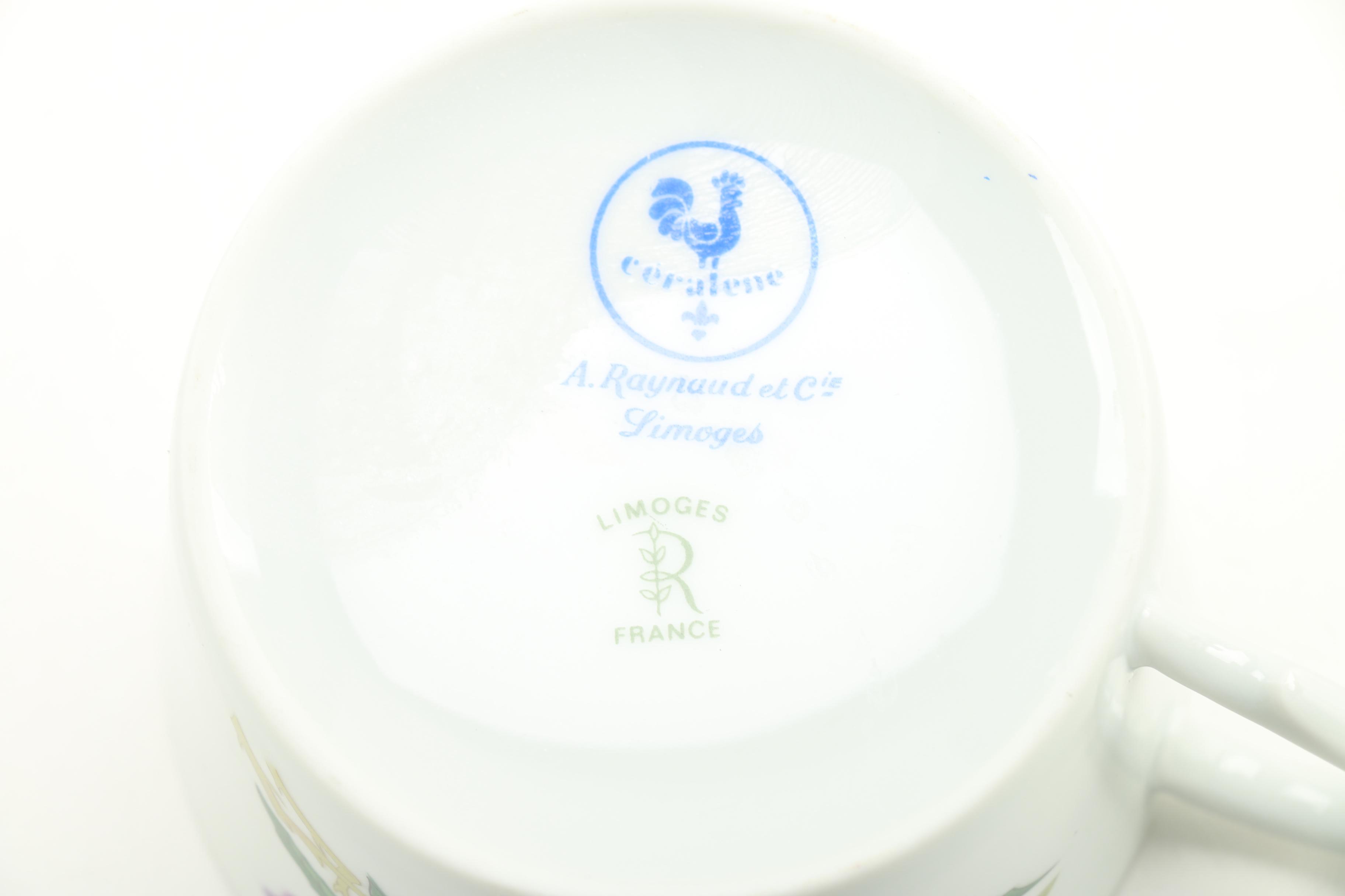 Raynaud "Mioraflor" Porcelain Set