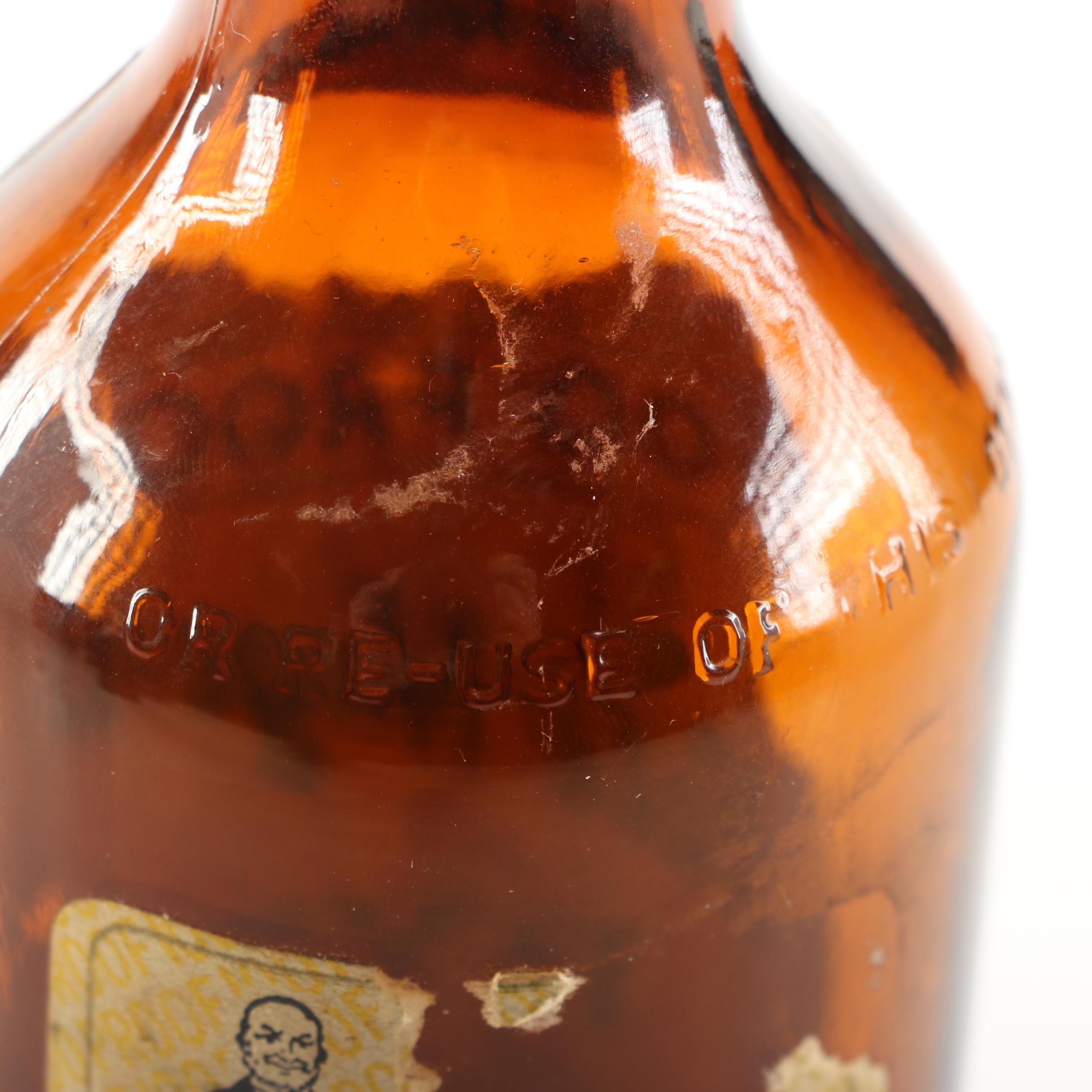 1940s to 1950s Alcohol Bottles