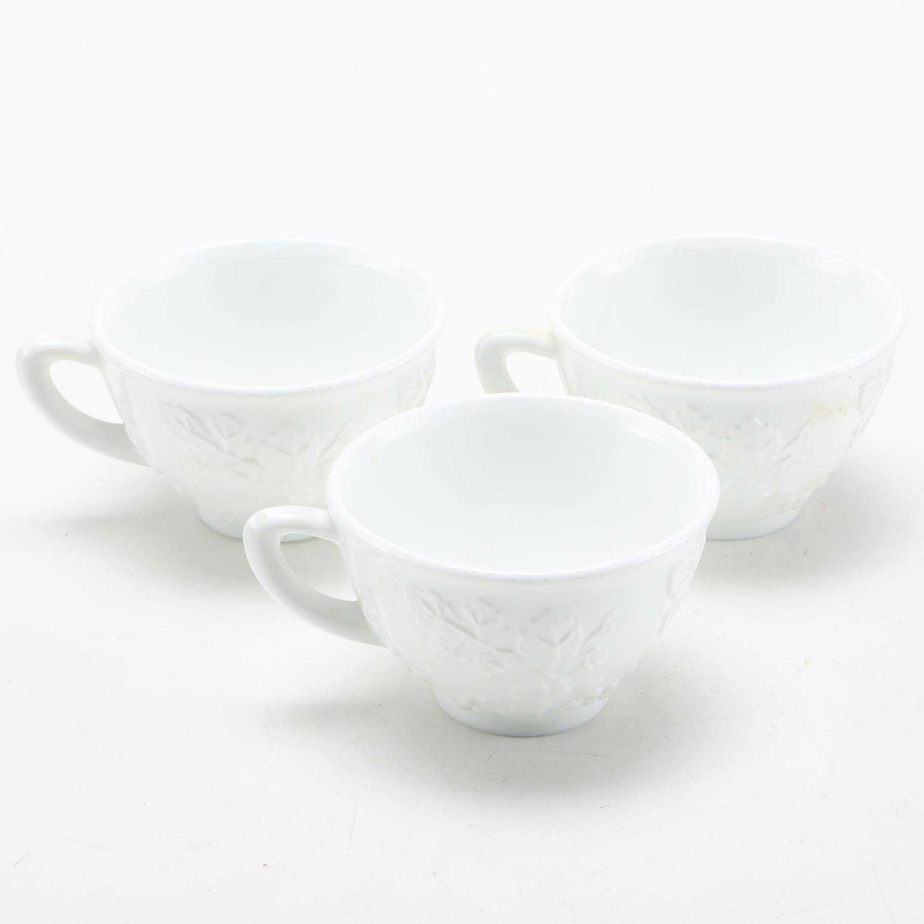 Milk Glass Tableware