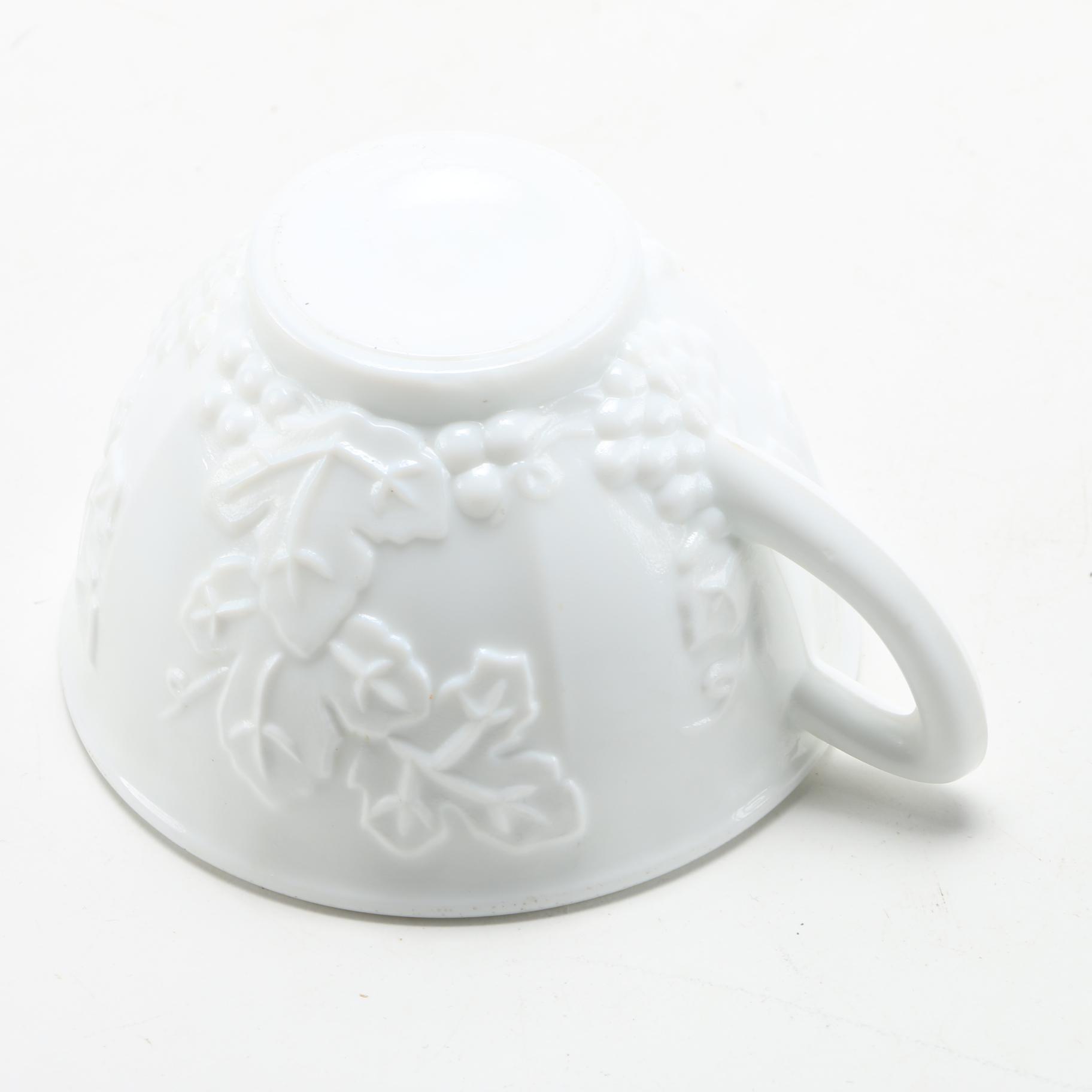 Milk Glass Tableware