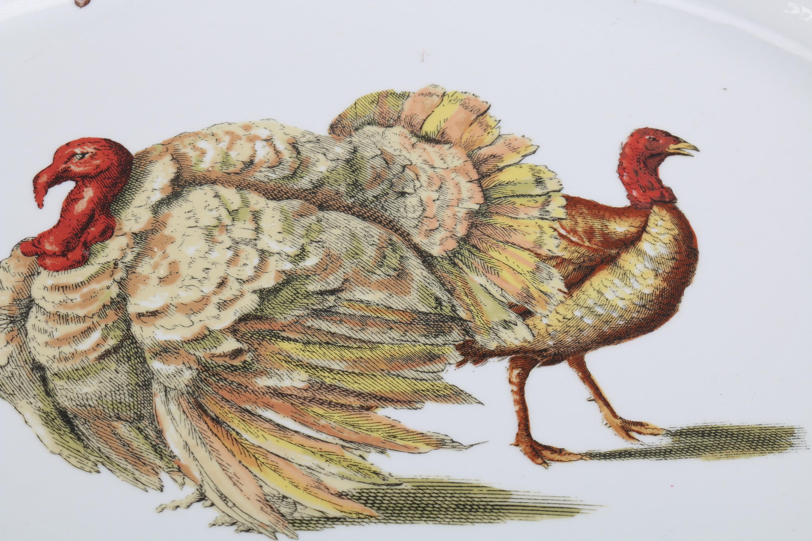 Williams-Sonoma Platter and Appetizer Plates With Glass Cocktail Mixer