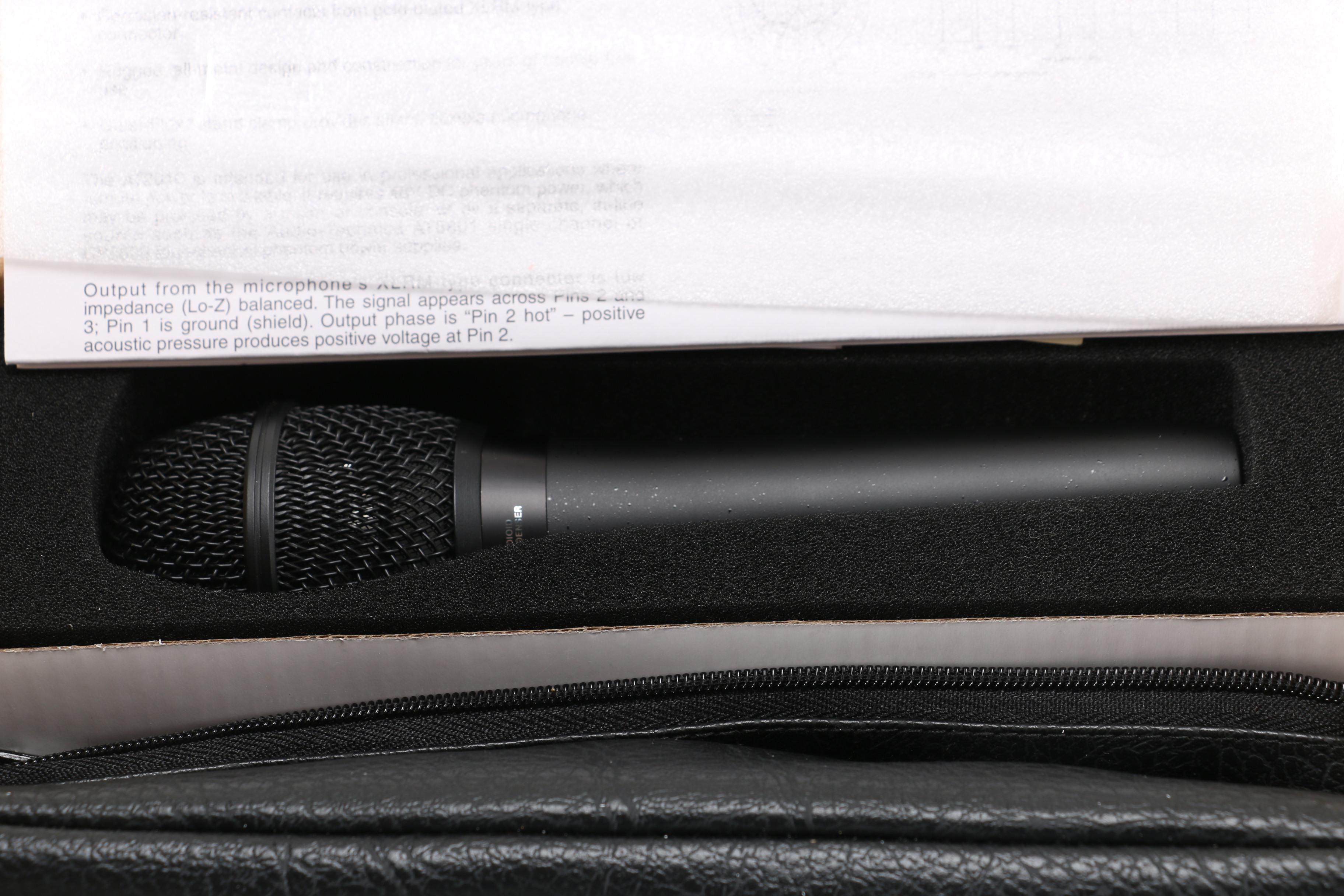 Audio-Technica AT2010 Handheld Condenser Microphone