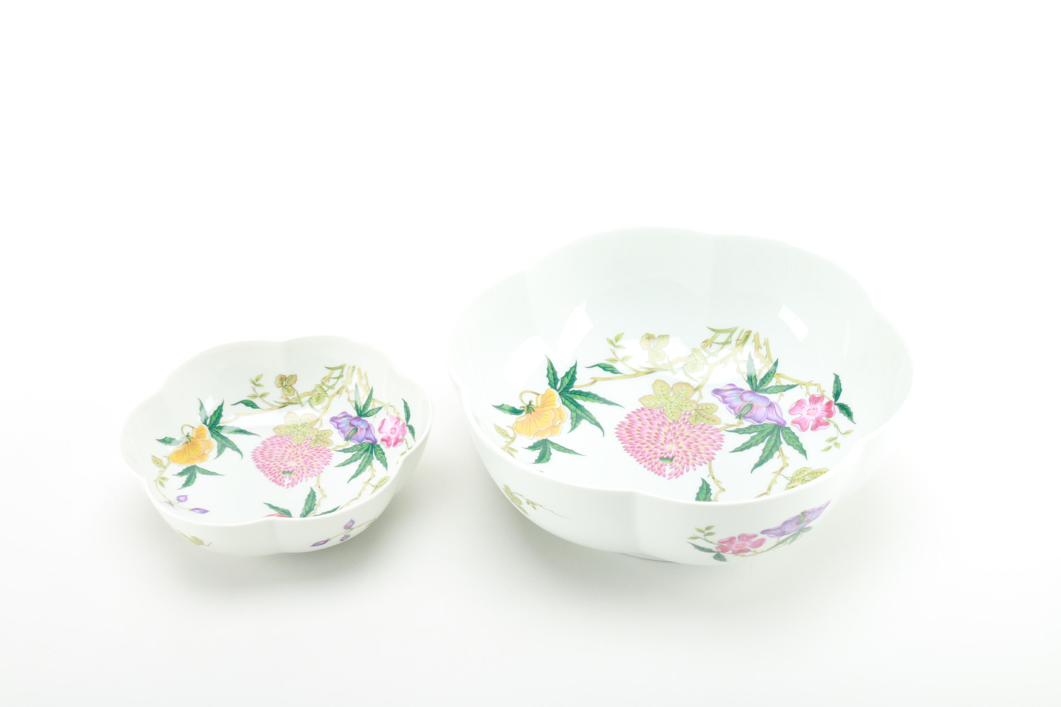 Ceralene Raynaud & Co. "Dioraflor" Limoges Dish Set