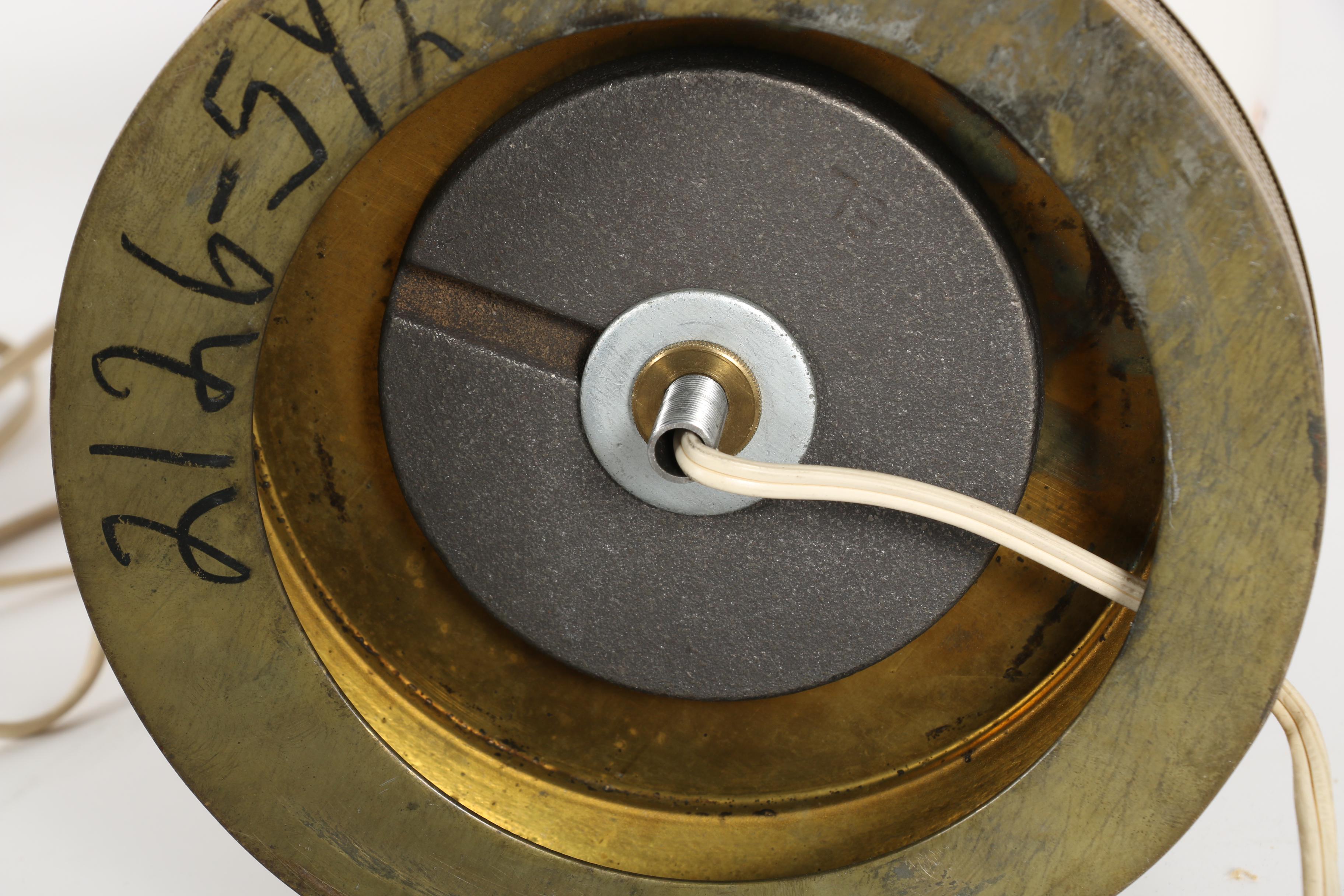 Set of White and Brown Lamps