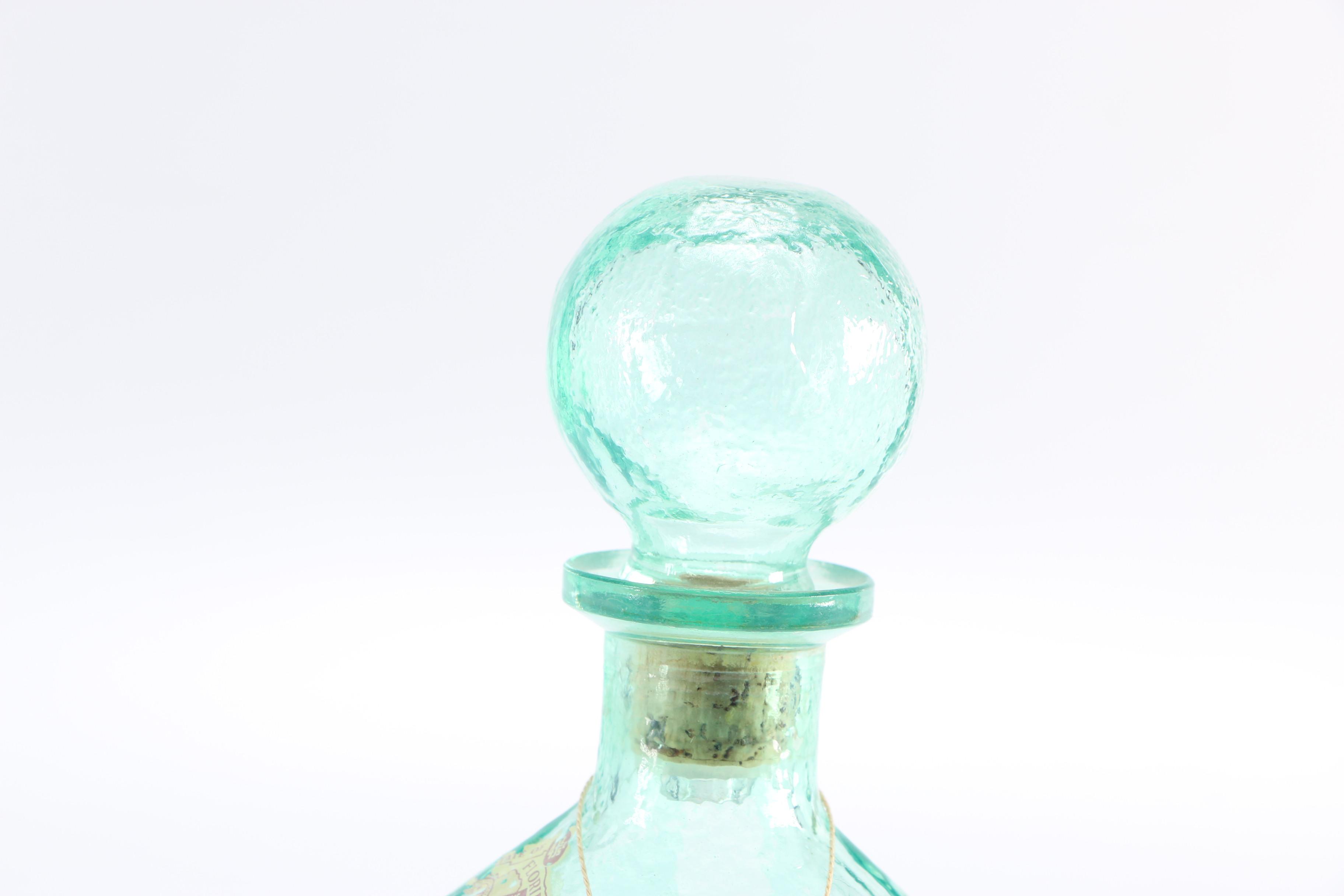 Lord Calvert Glass Whiskey Decanter and Jars