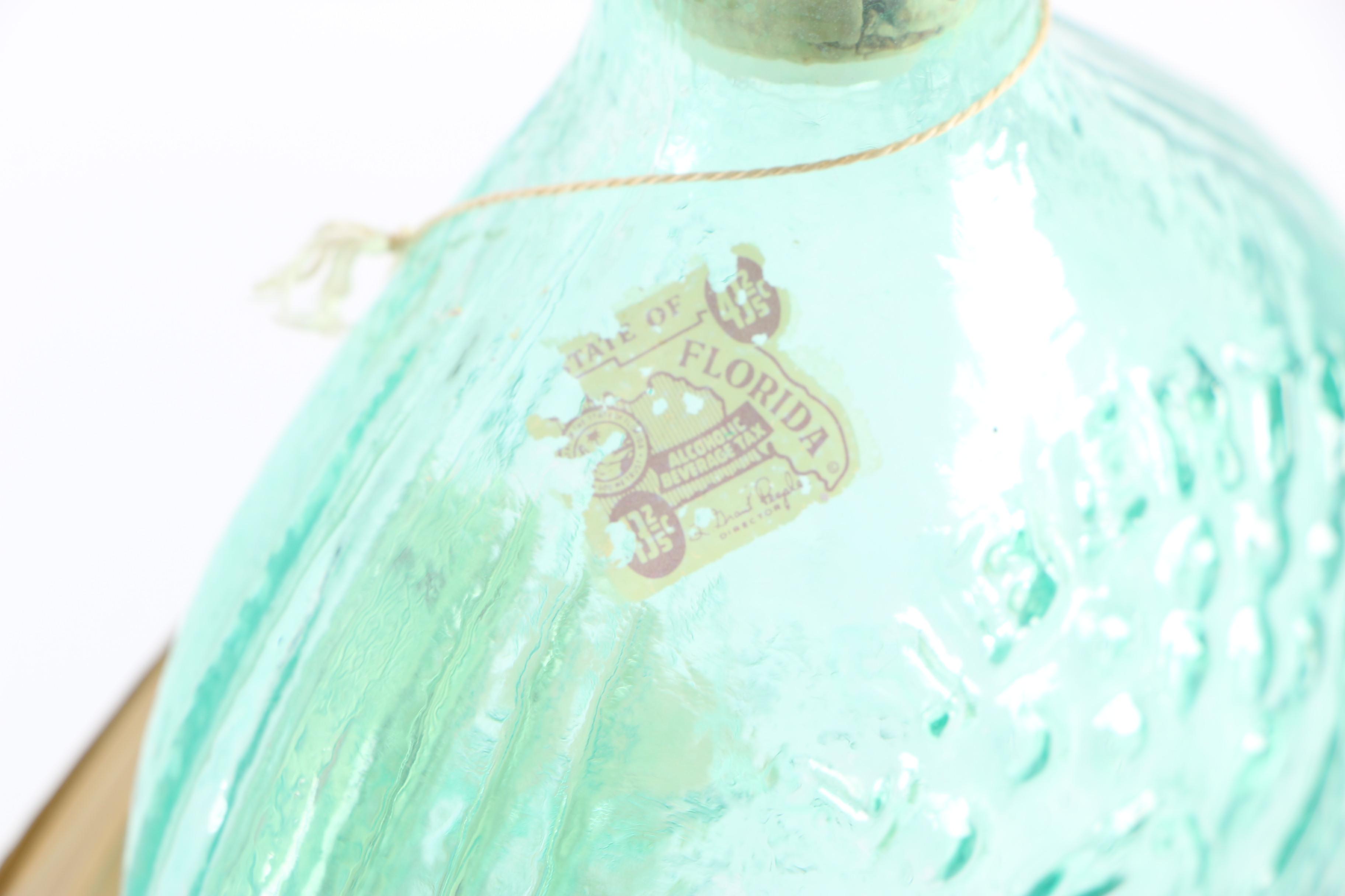 Lord Calvert Glass Whiskey Decanter and Jars