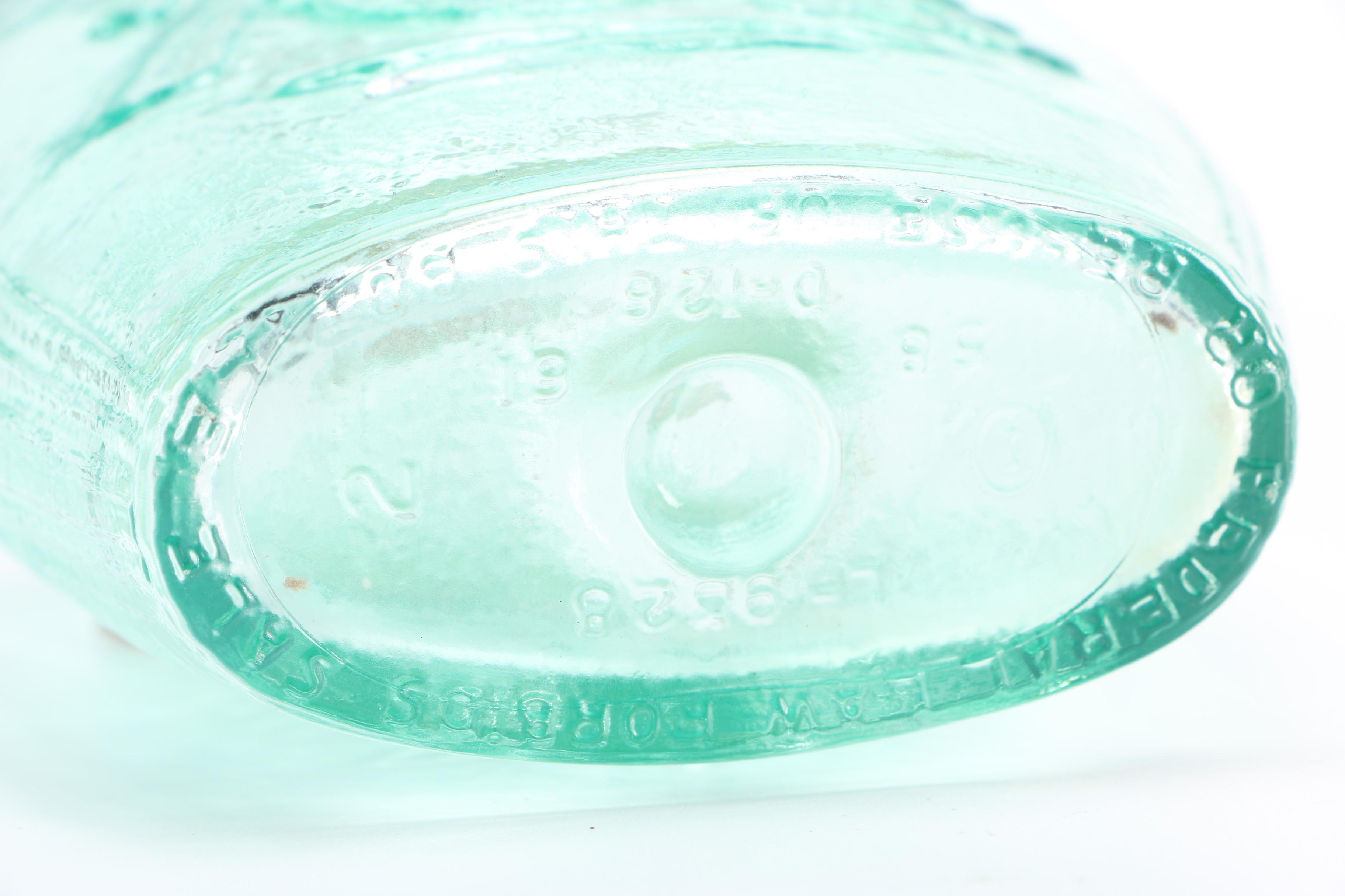 Lord Calvert Glass Whiskey Decanter and Jars