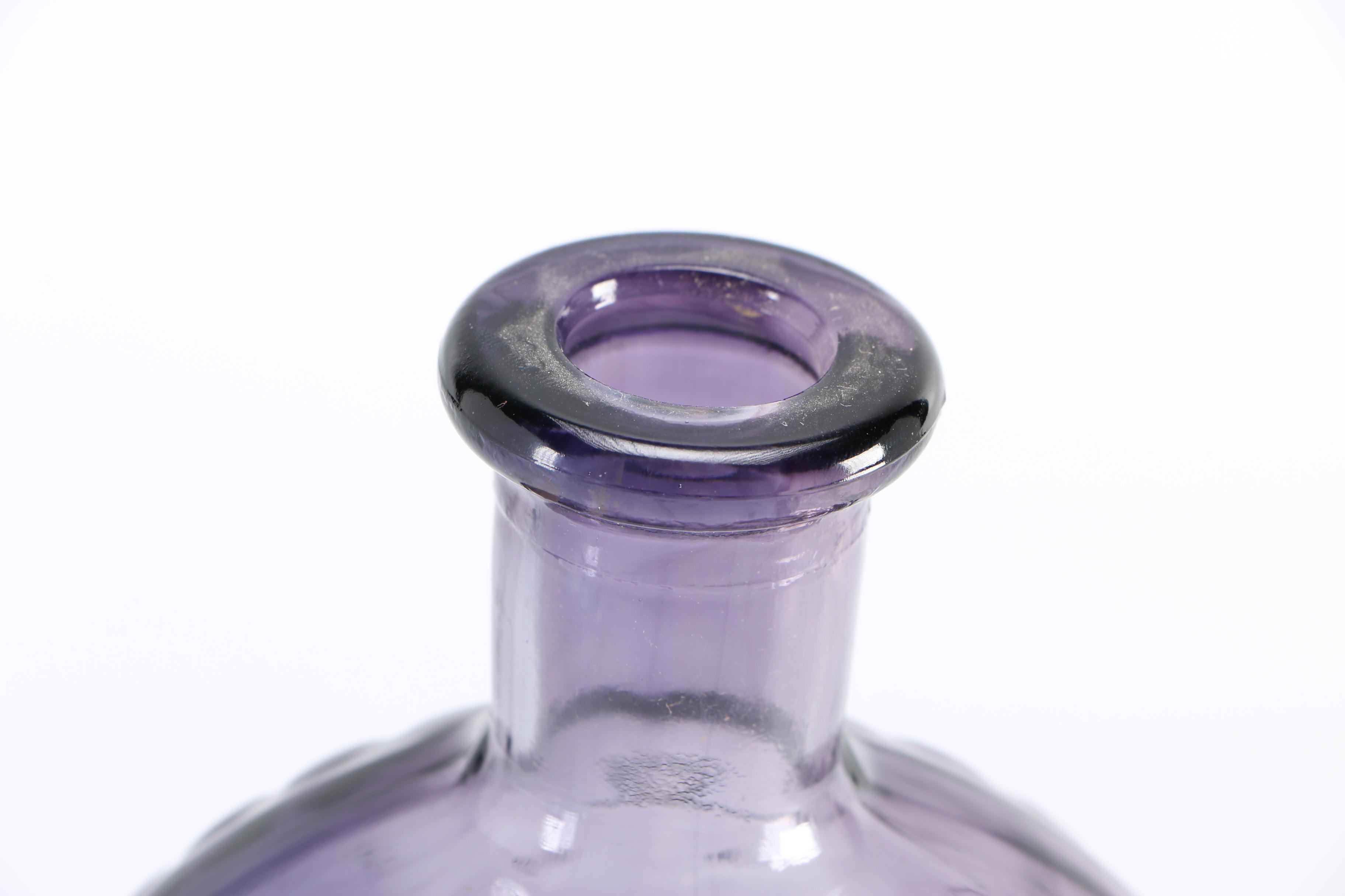 Lord Calvert Glass Whiskey Decanter and Jars