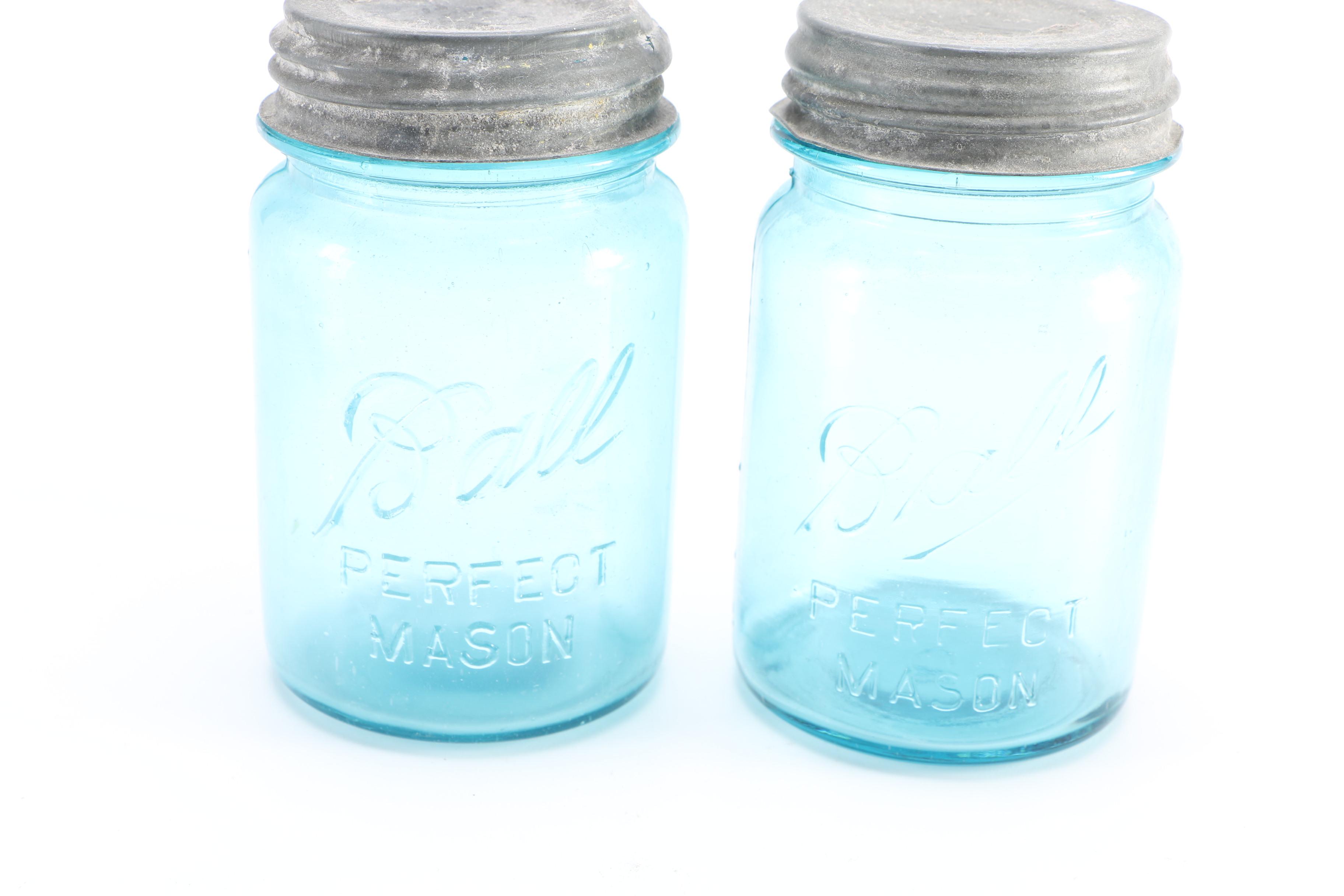 Lord Calvert Glass Whiskey Decanter and Jars