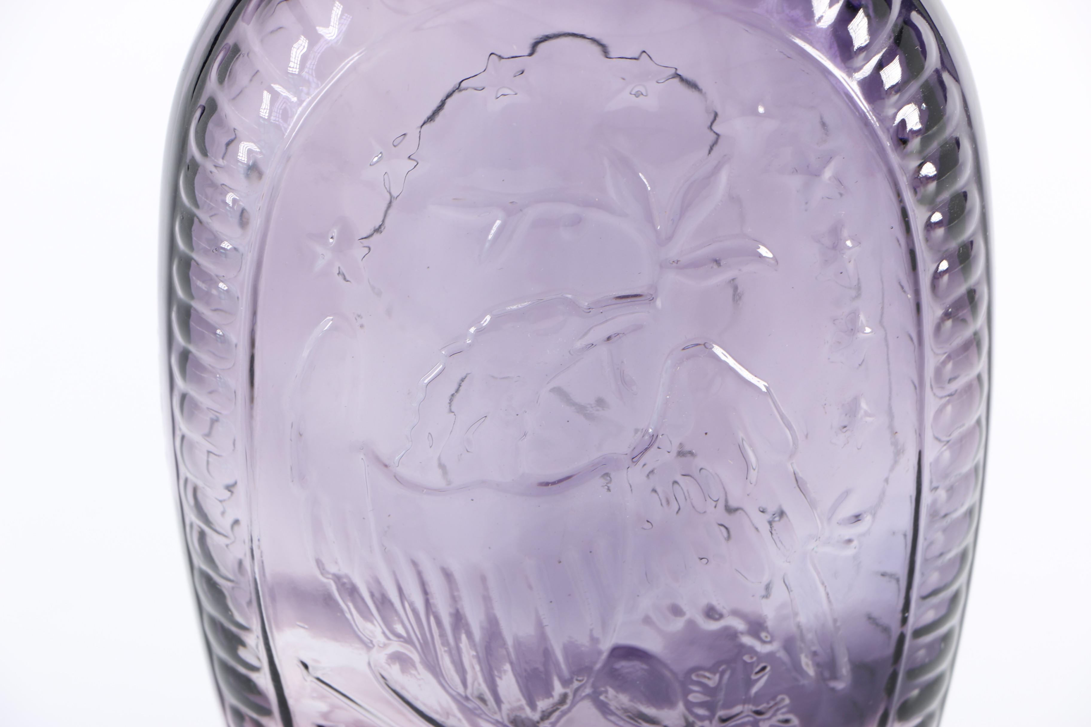 Lord Calvert Glass Whiskey Decanter and Jars