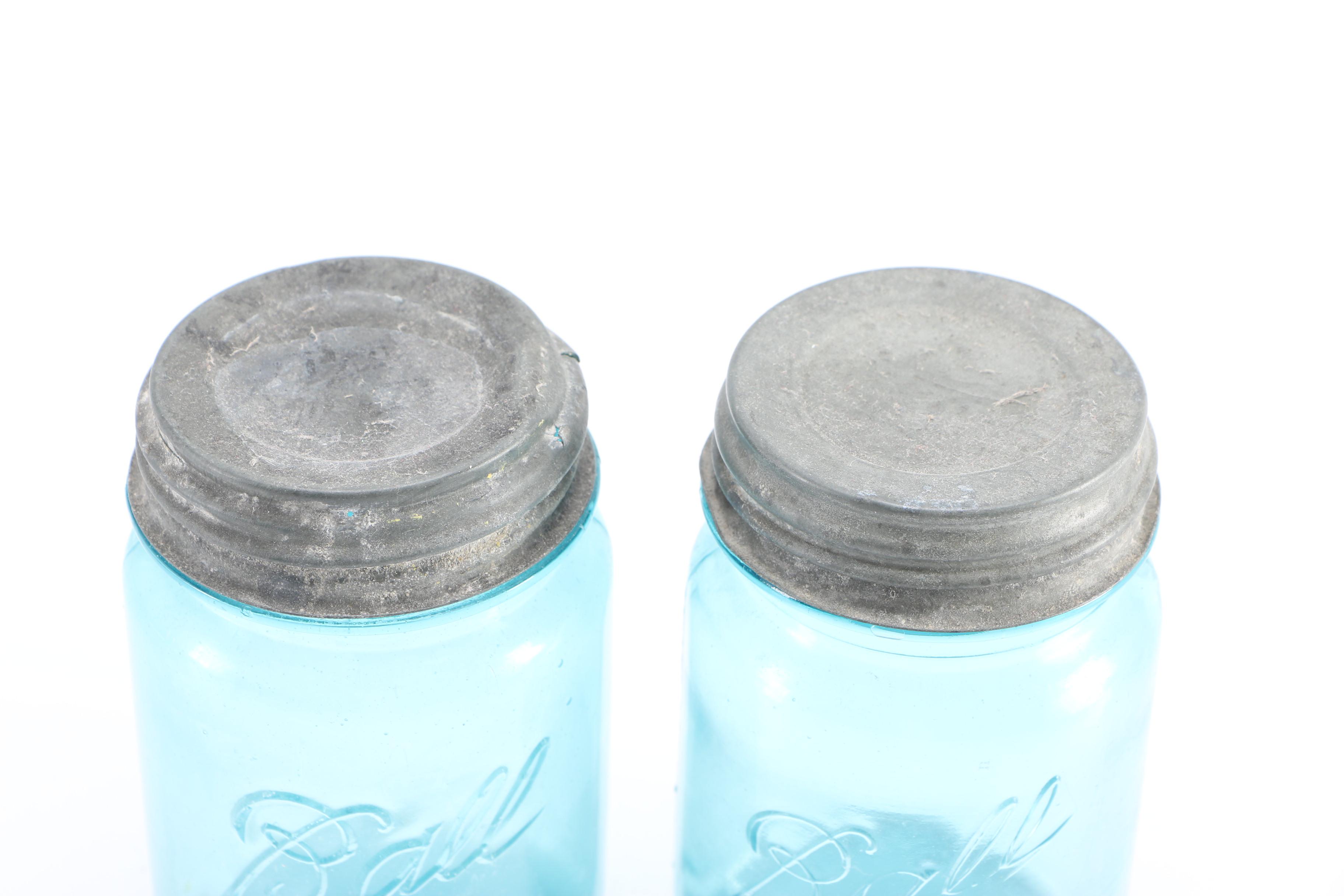 Lord Calvert Glass Whiskey Decanter and Jars