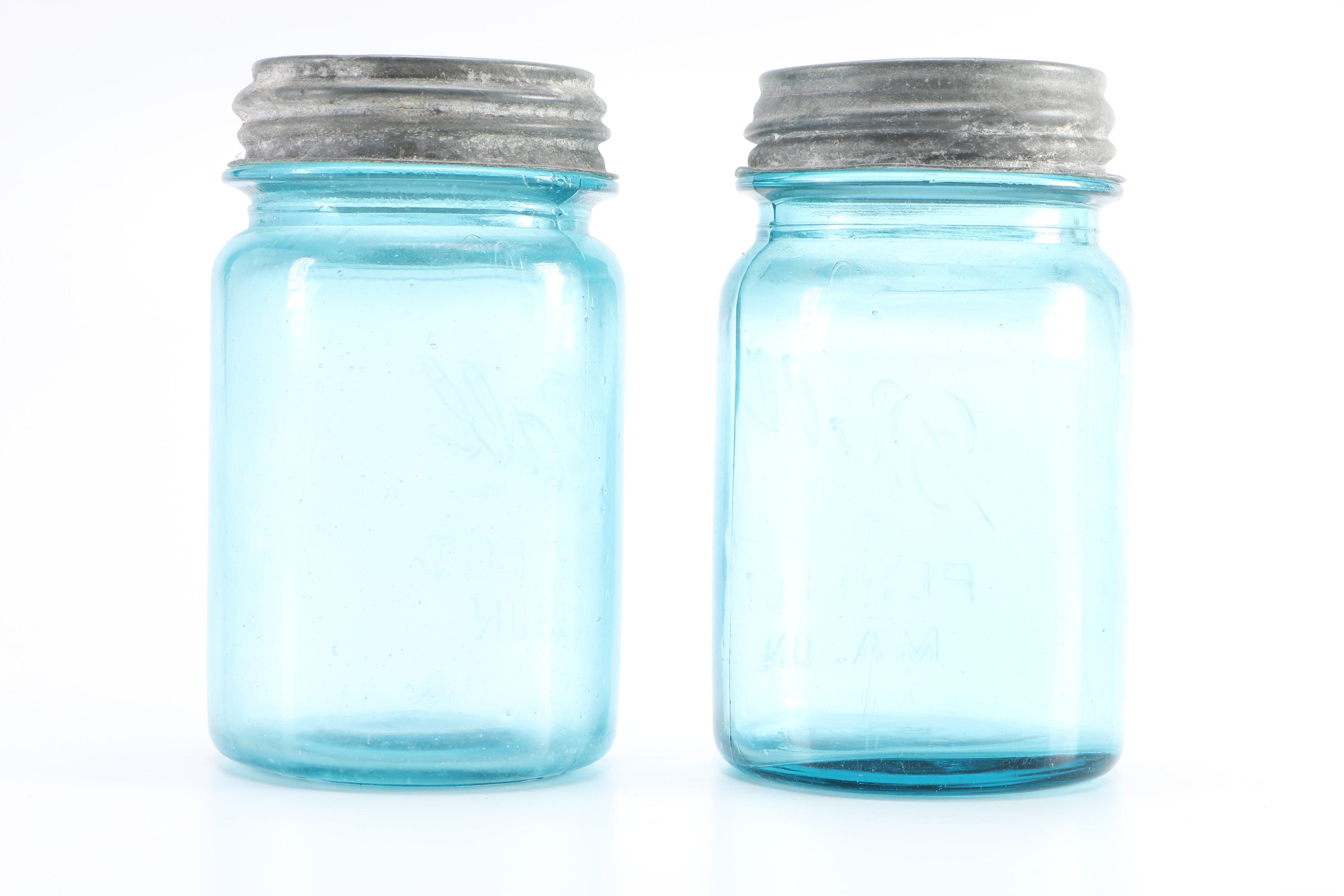 Lord Calvert Glass Whiskey Decanter and Jars