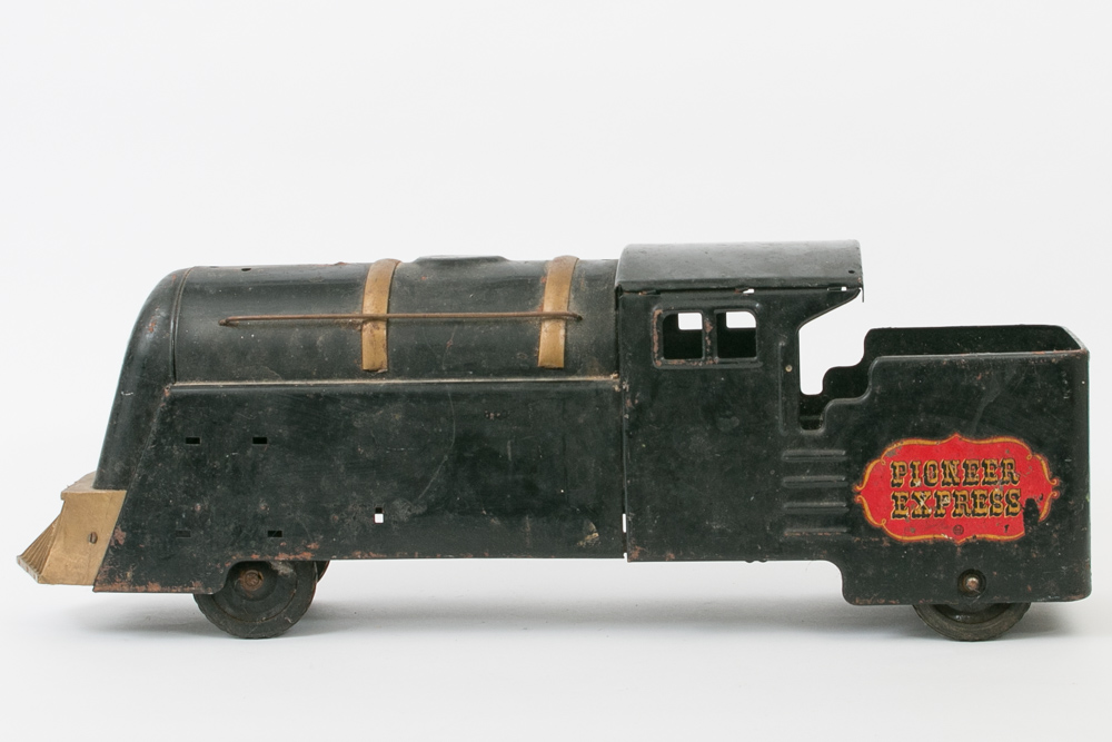 Vintage Marx Pressed Steel "Pioneer Express" Train Engine