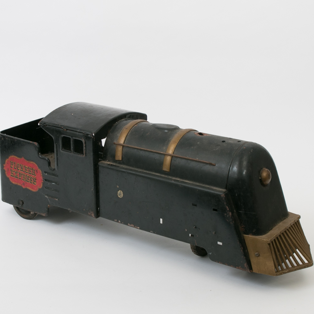 Vintage Marx Pressed Steel "Pioneer Express" Train Engine