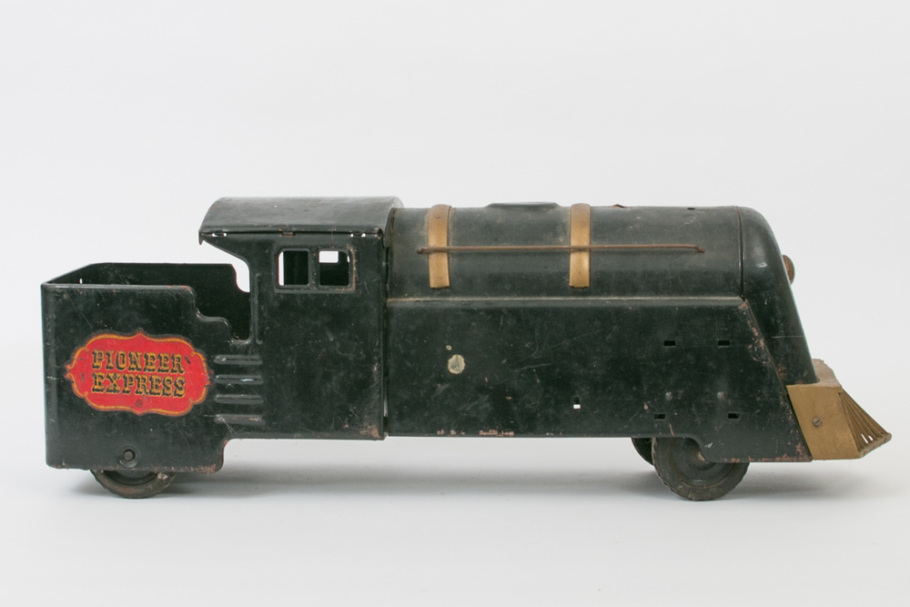 Vintage Marx Pressed Steel "Pioneer Express" Train Engine