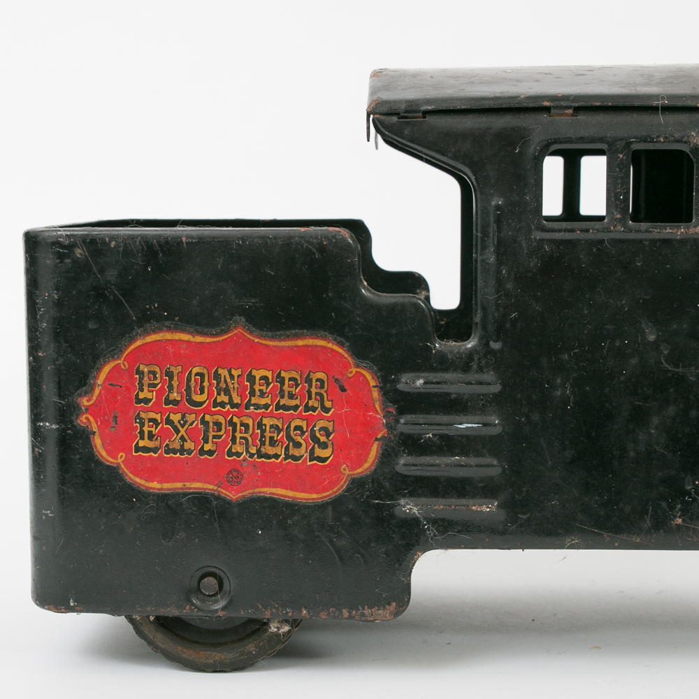 Vintage Marx Pressed Steel "Pioneer Express" Train Engine