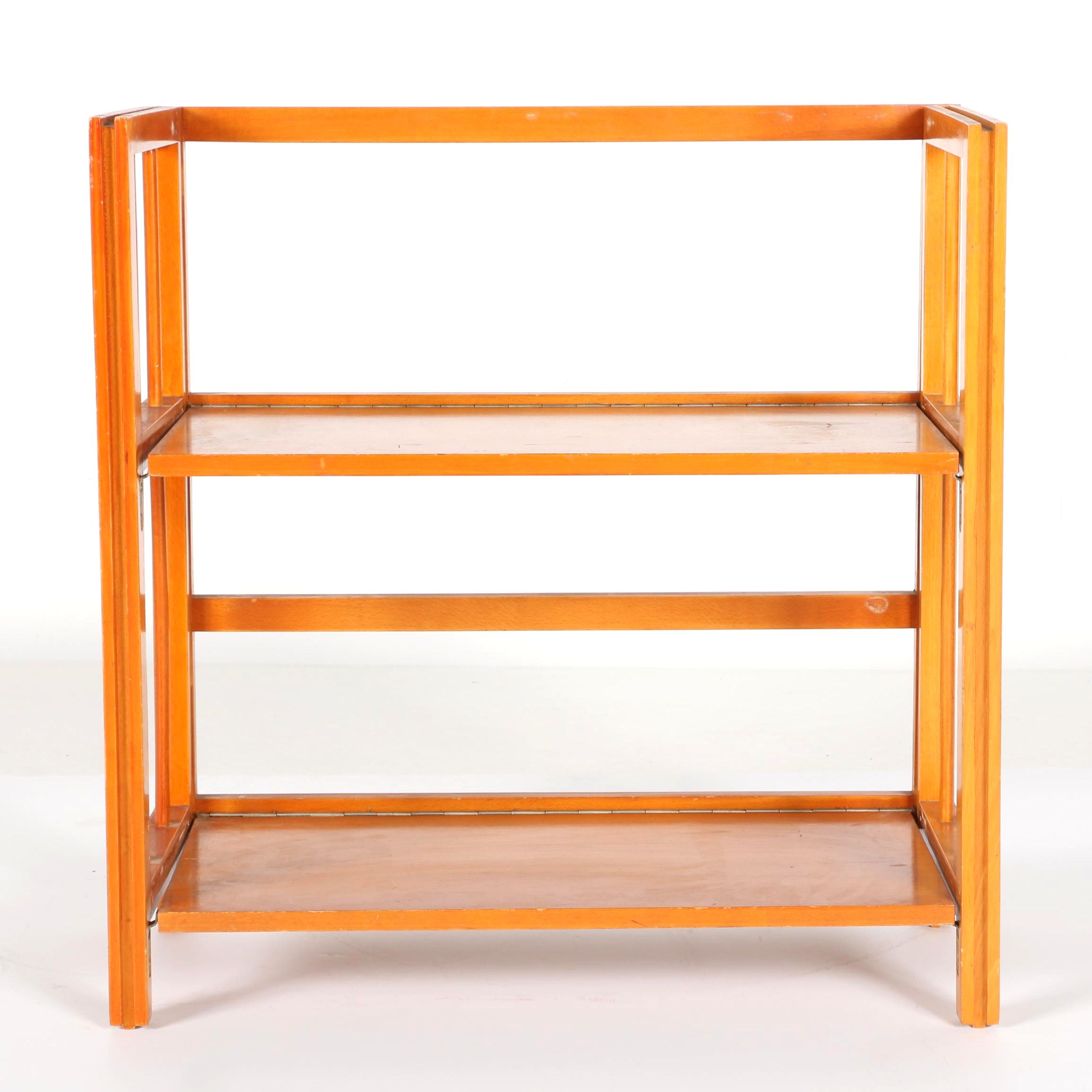 Collapsible Wooden Shelf