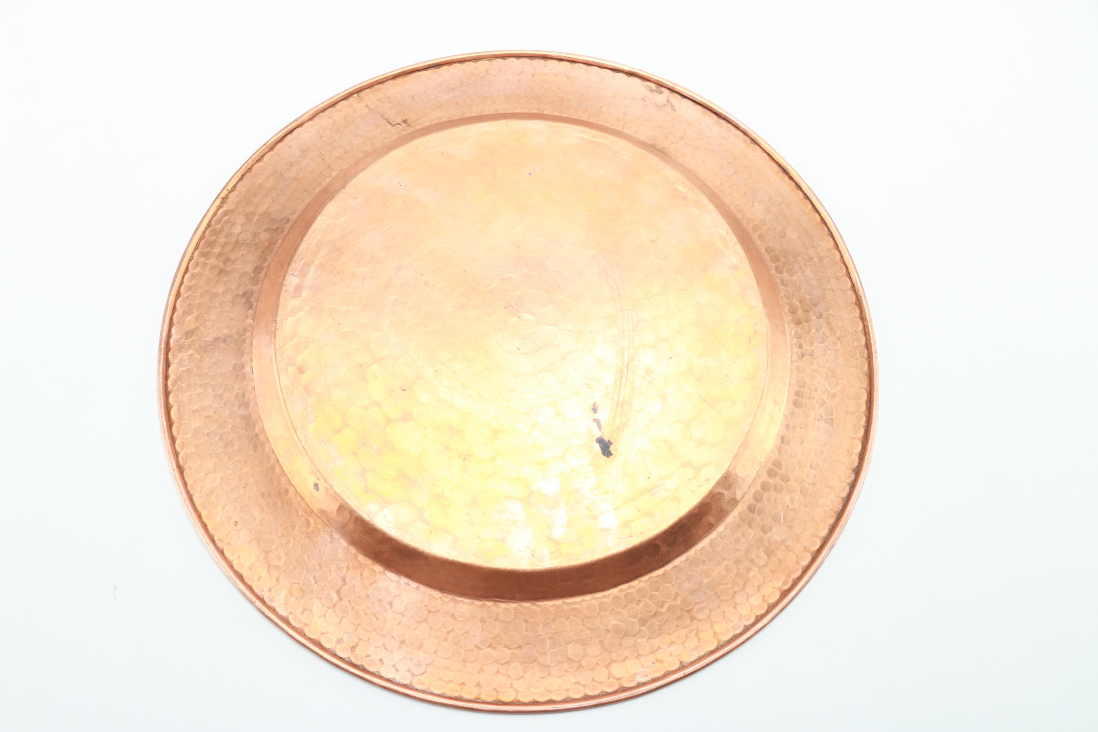 Collection Of Copper Dishes