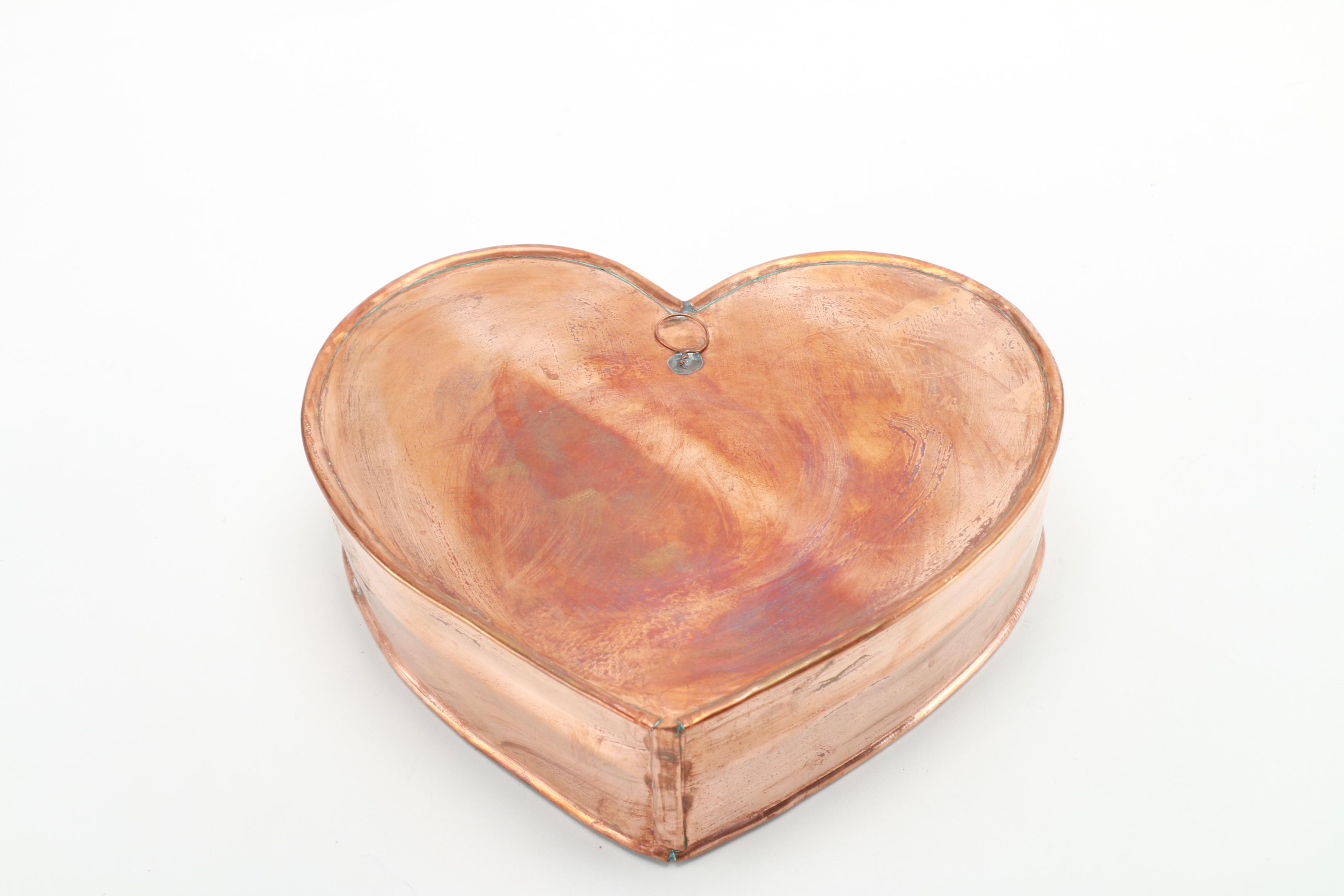 Collection Of Copper Dishes