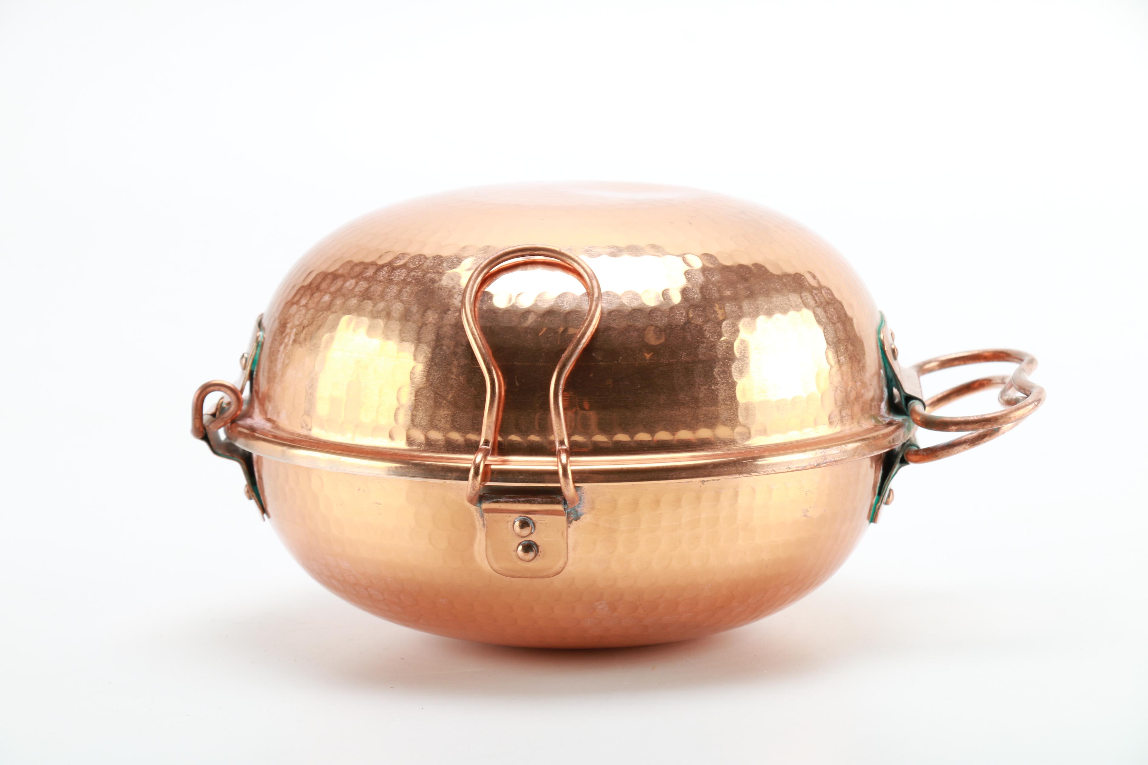 Collection Of Copper Dishes