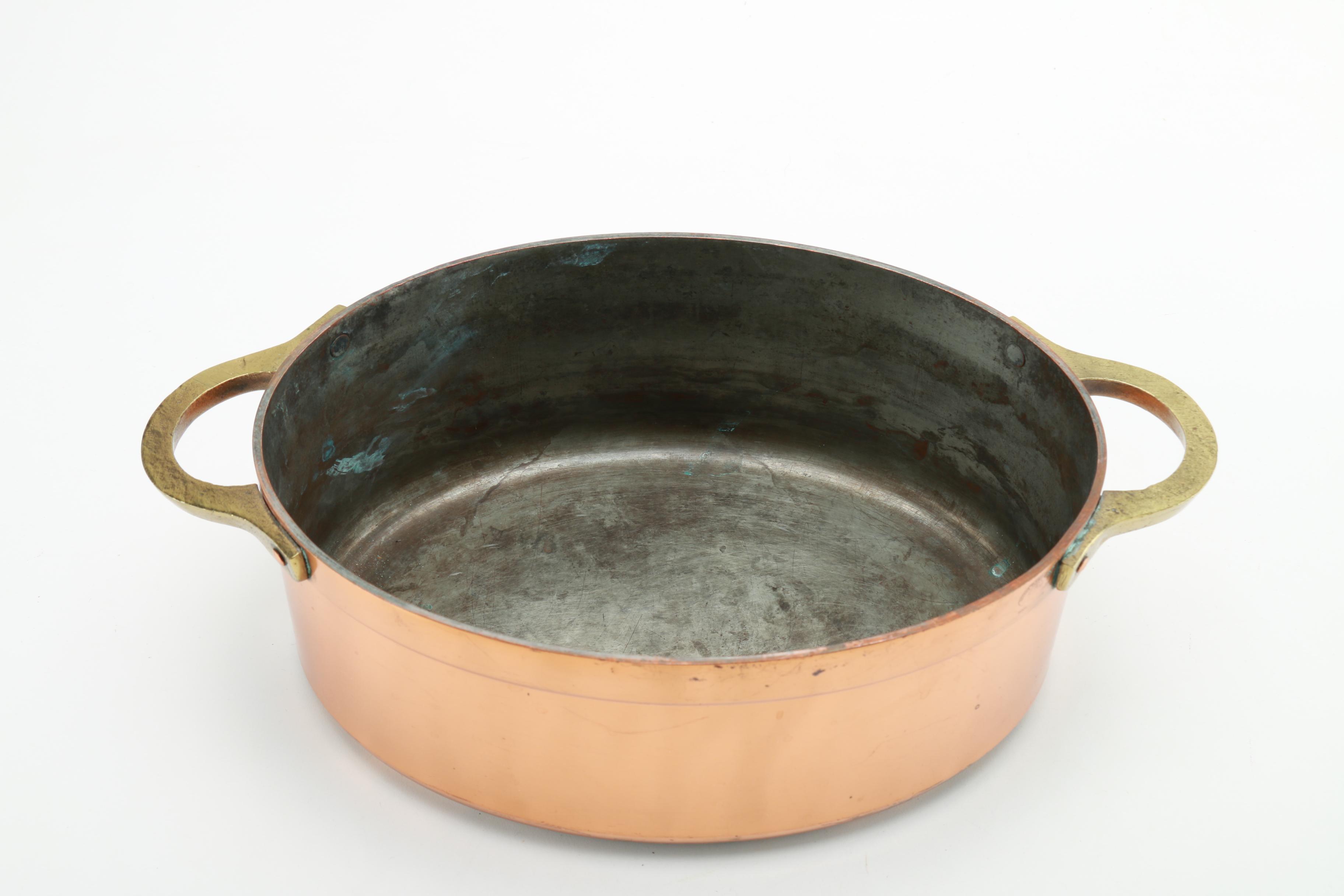 Collection Of Copper Dishes