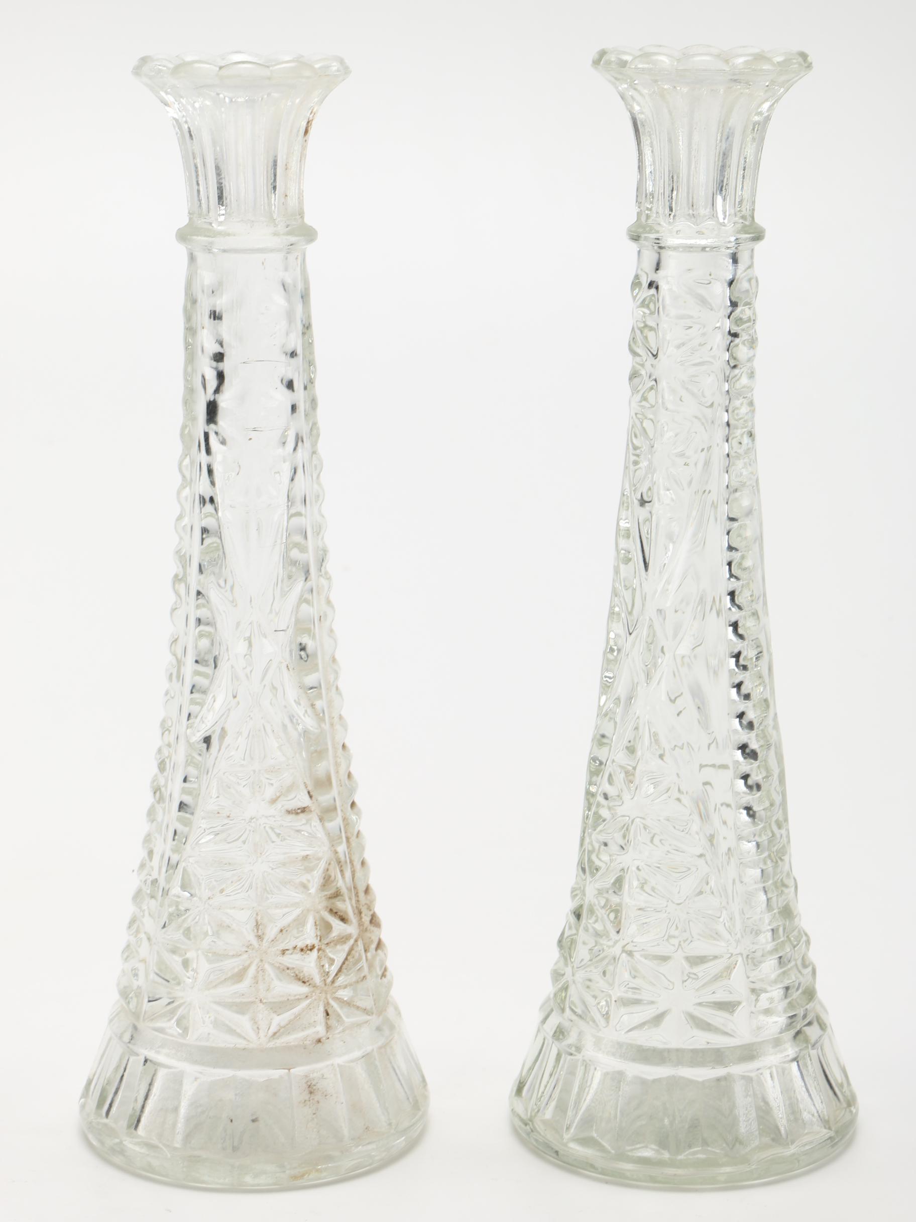 Collection of Pressed Glass Décor and Tableware