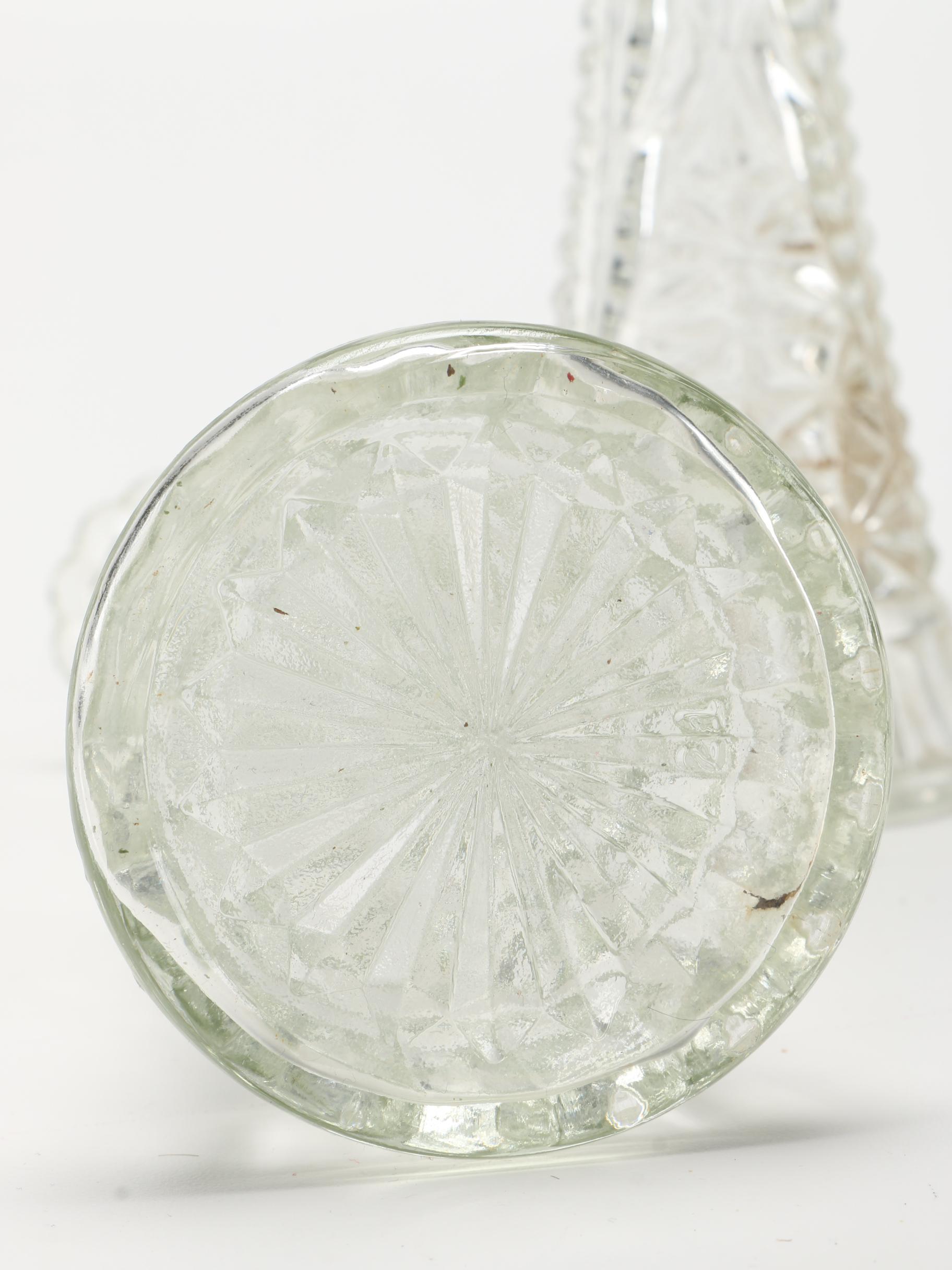 Collection of Pressed Glass Décor and Tableware