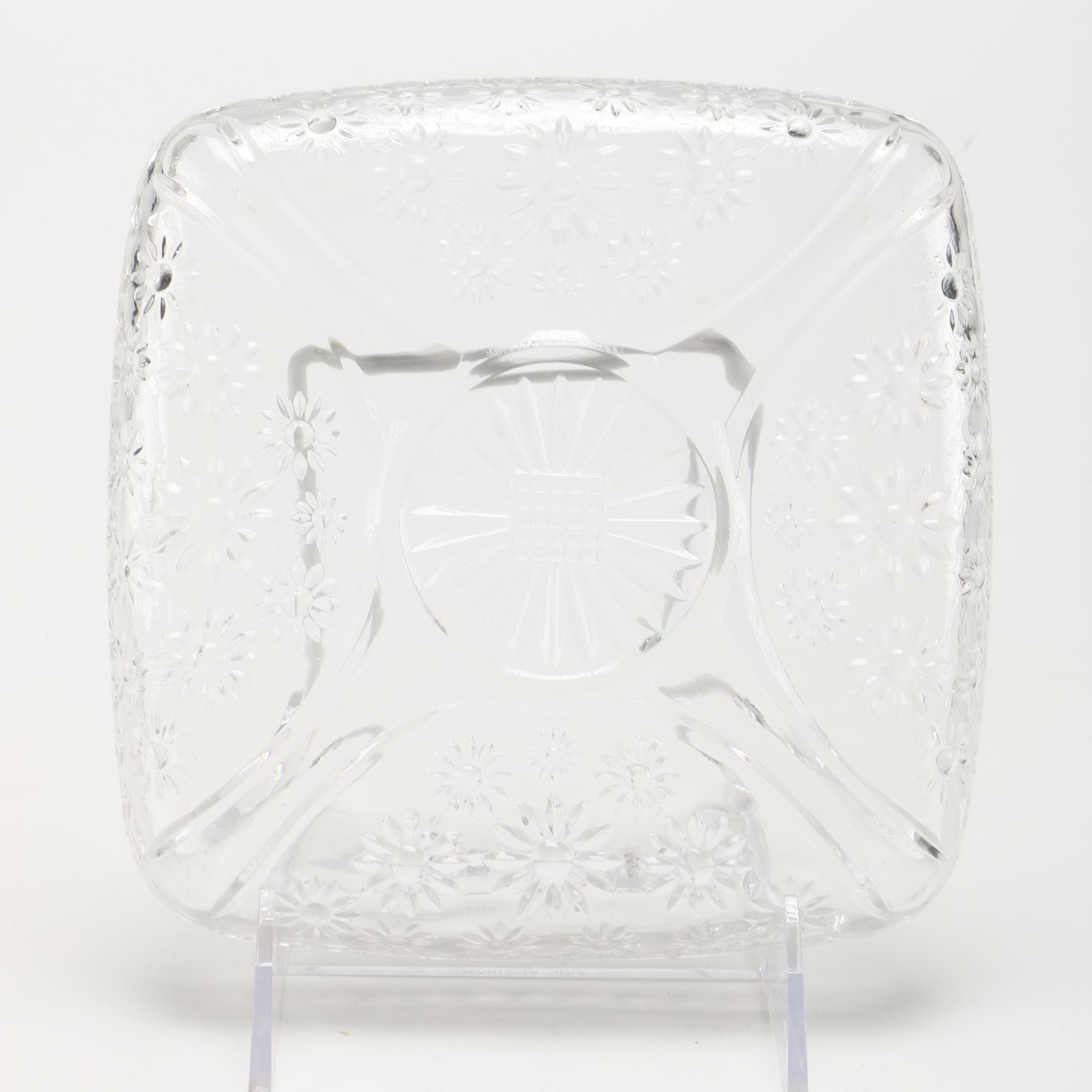 Collection of Pressed Glass Décor and Tableware