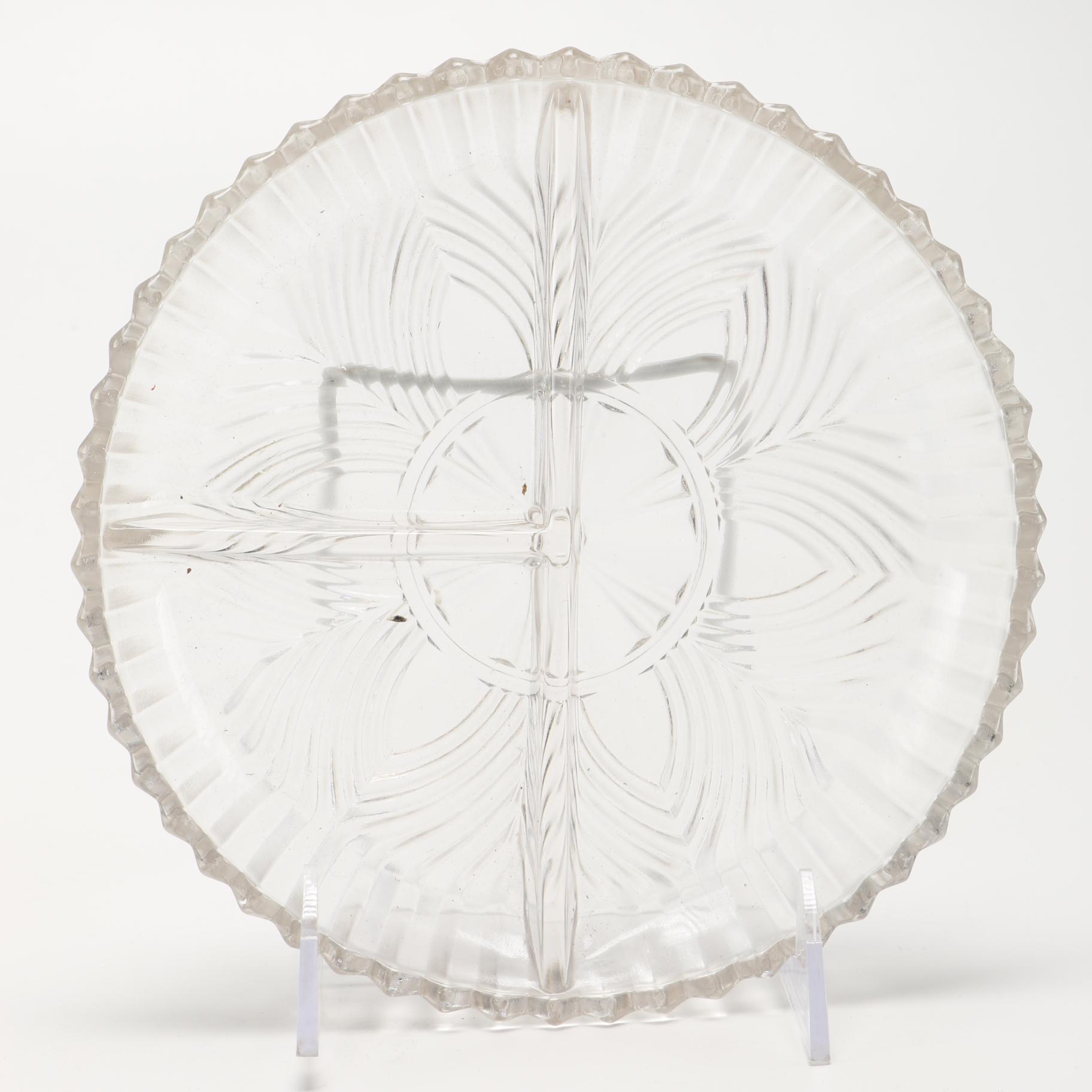 Collection of Pressed Glass Décor and Tableware