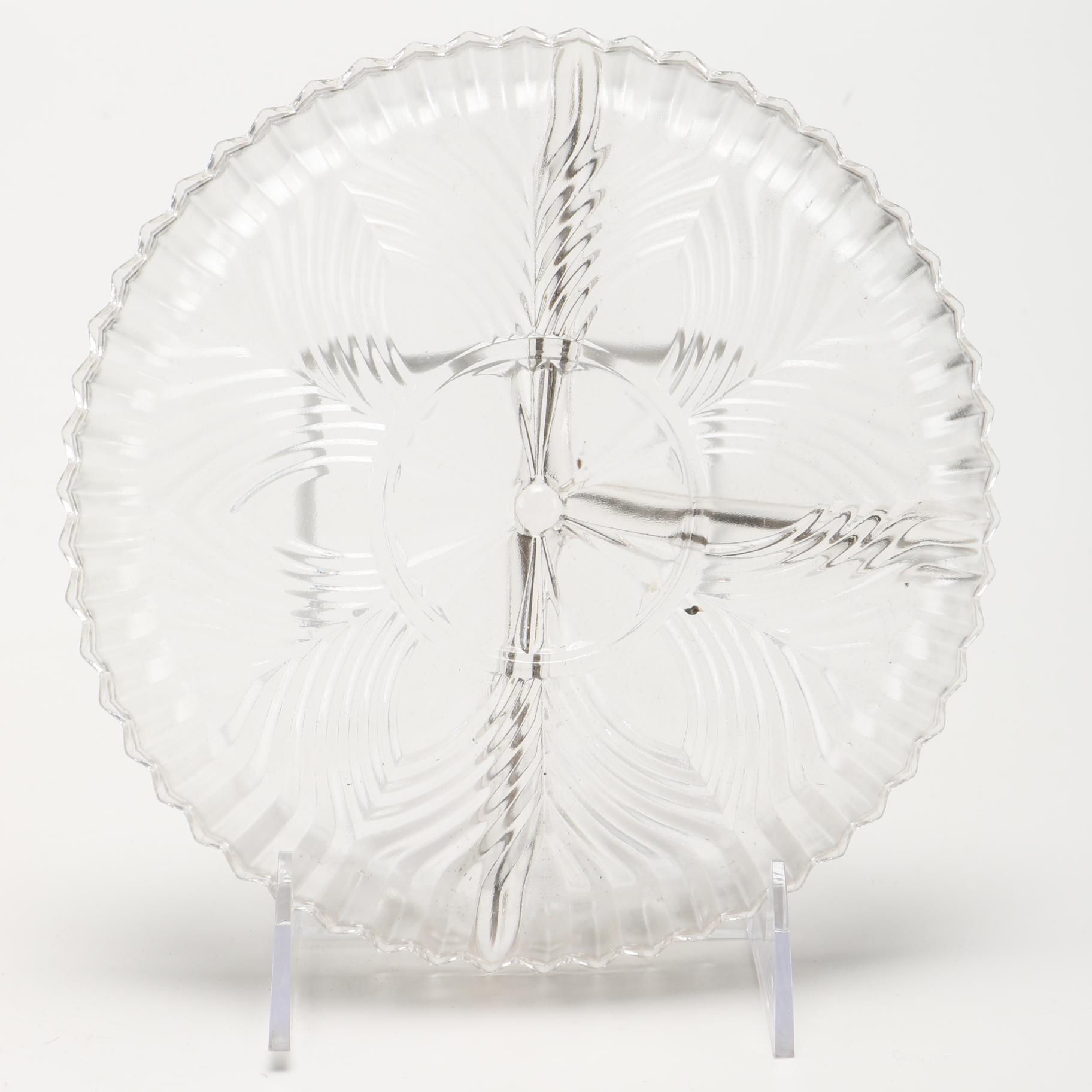 Collection of Pressed Glass Décor and Tableware