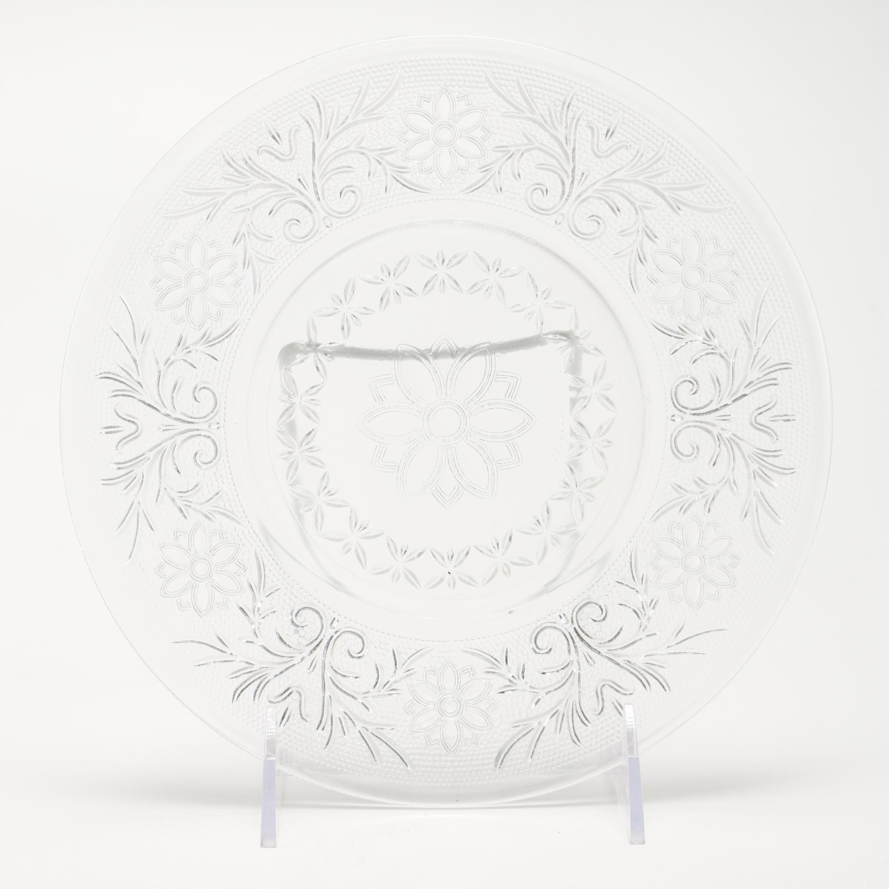 Collection of Pressed Glass Décor and Tableware