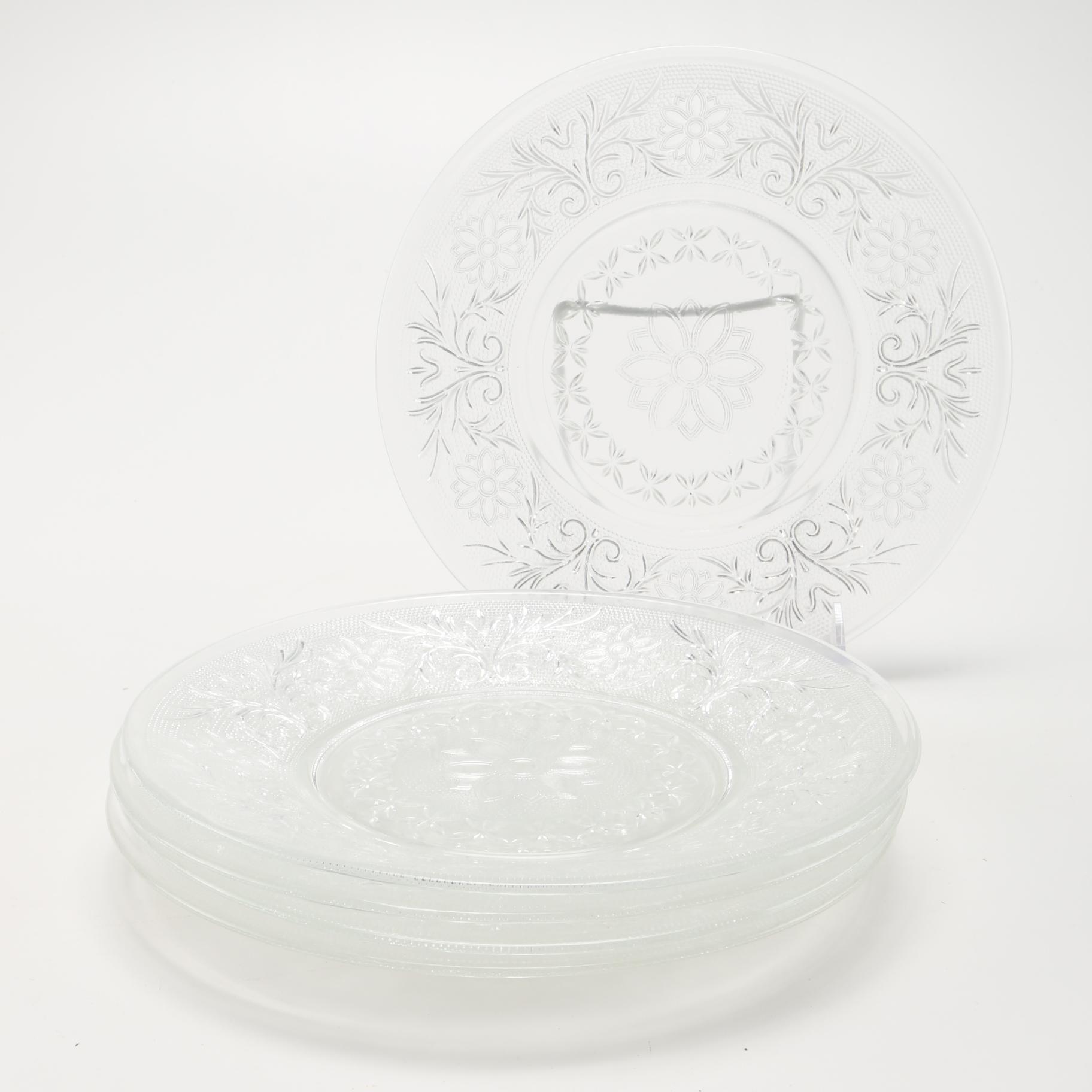 Collection of Pressed Glass Décor and Tableware