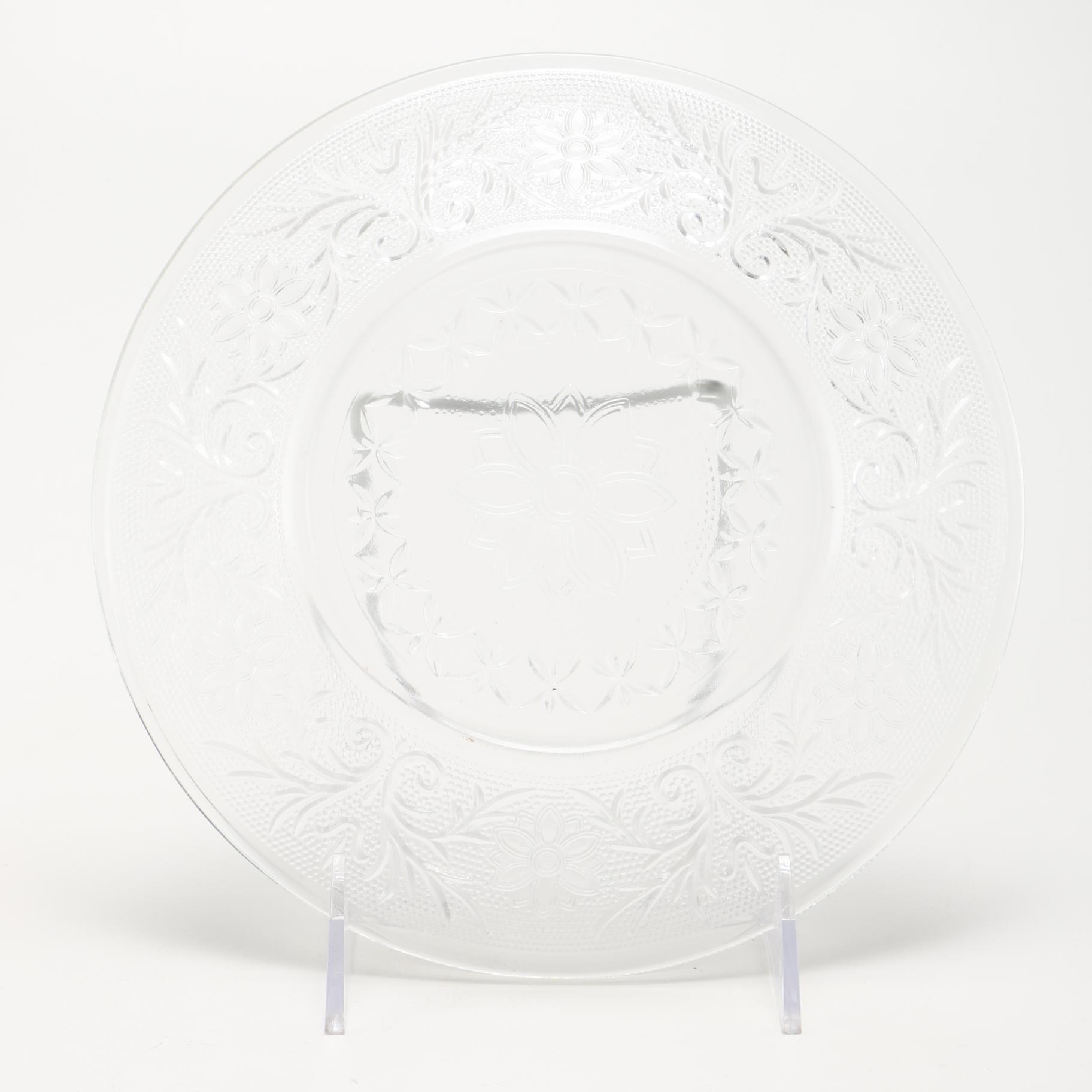 Collection of Pressed Glass Décor and Tableware