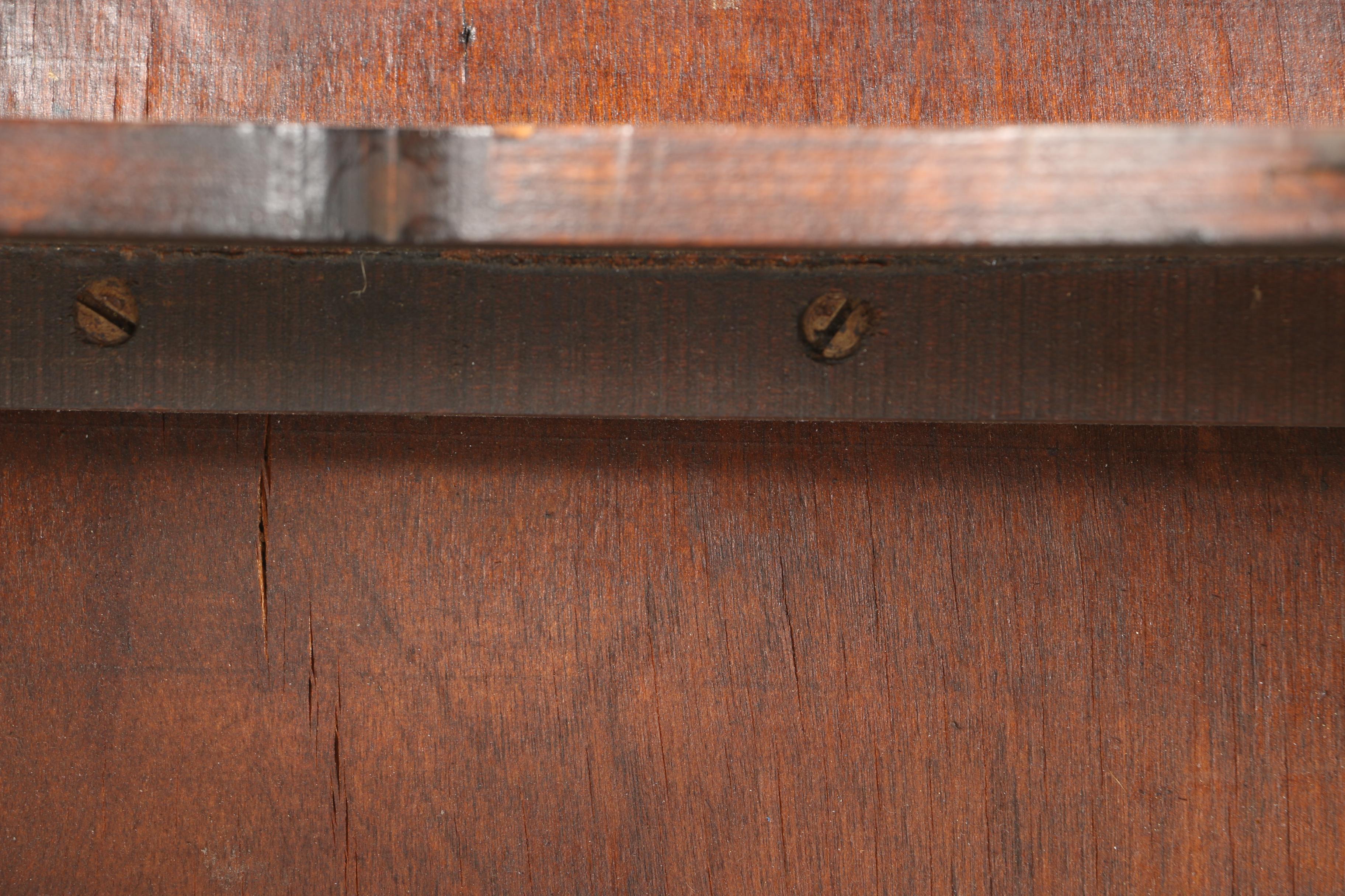 Decorative Wood Burned Footstool