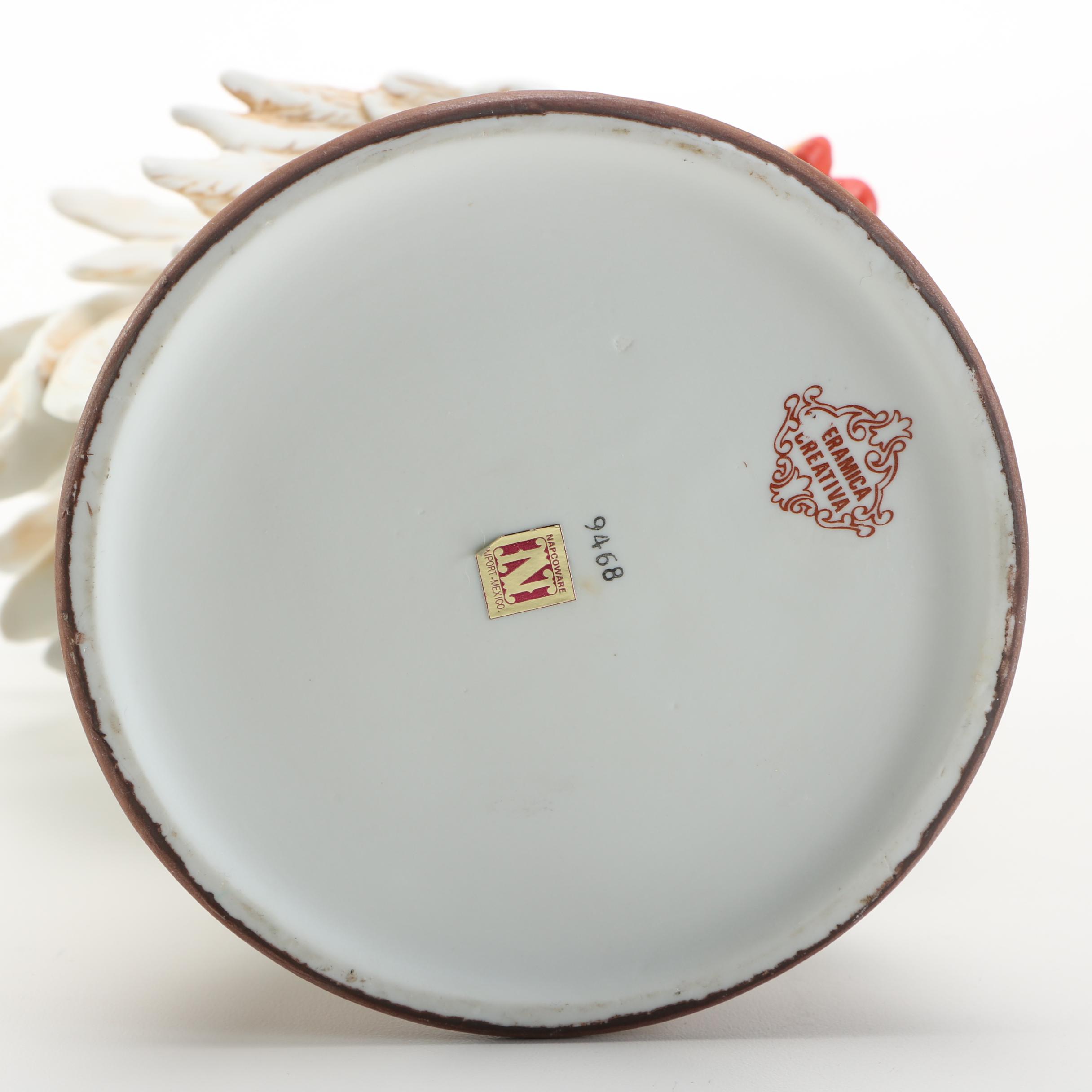 Three Large Ceramic Birds