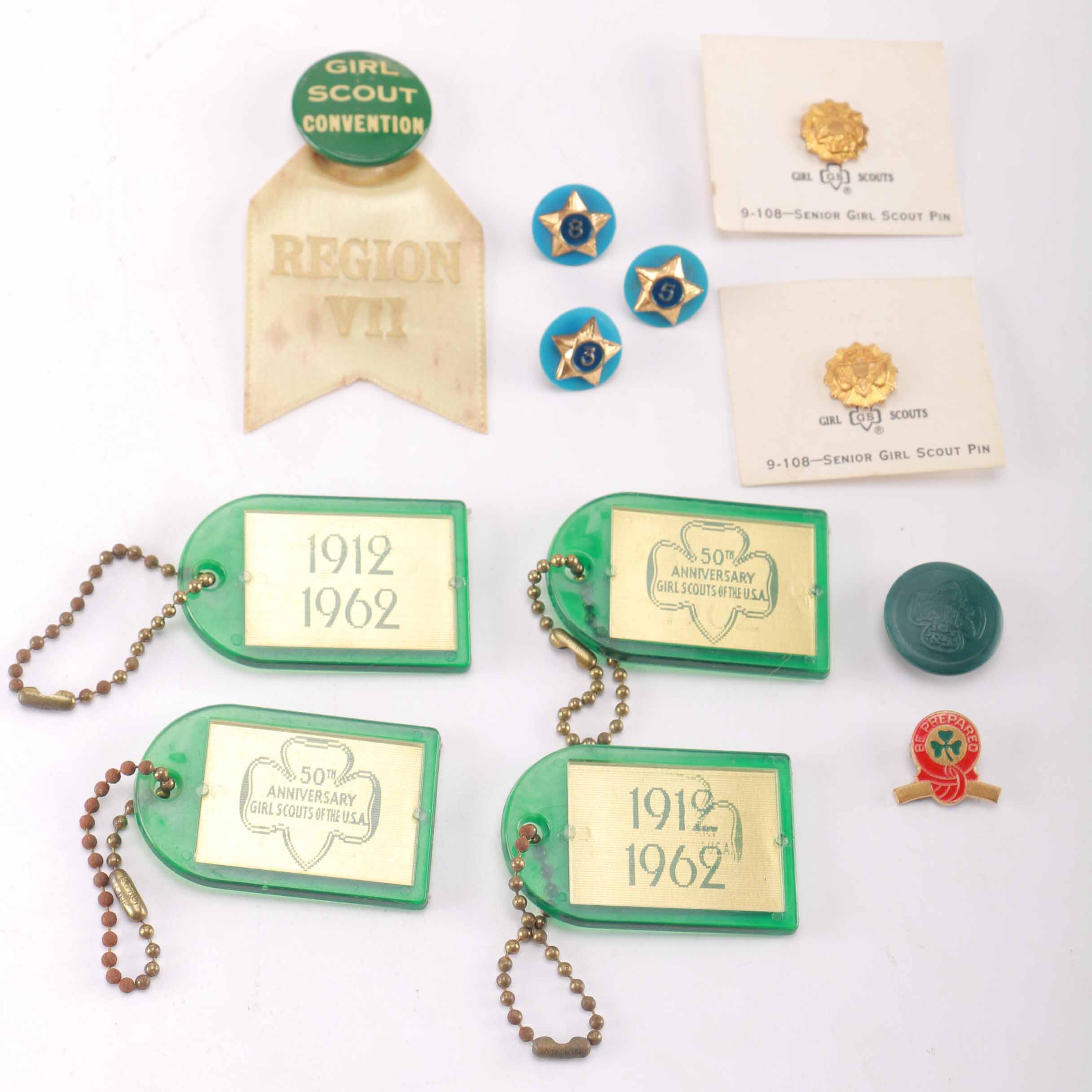 Assortment of Girl Scouts Accessories
