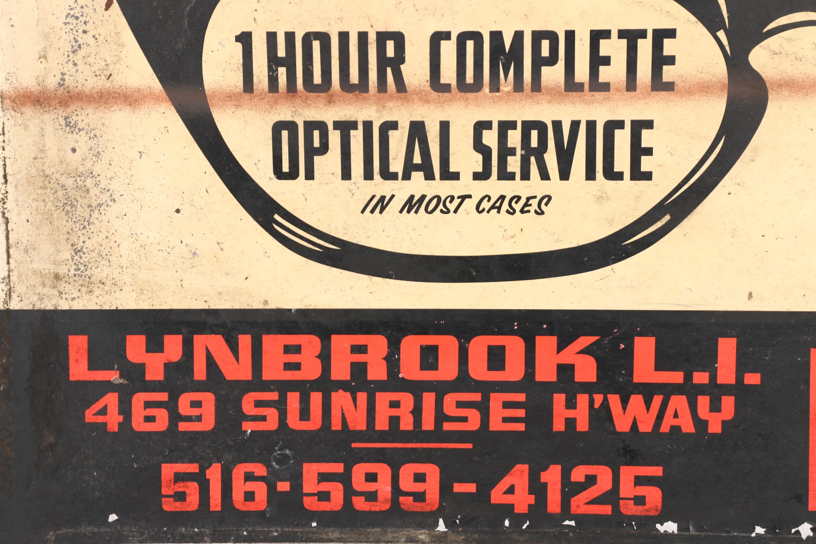 Double-Sided Painted Trade Sign