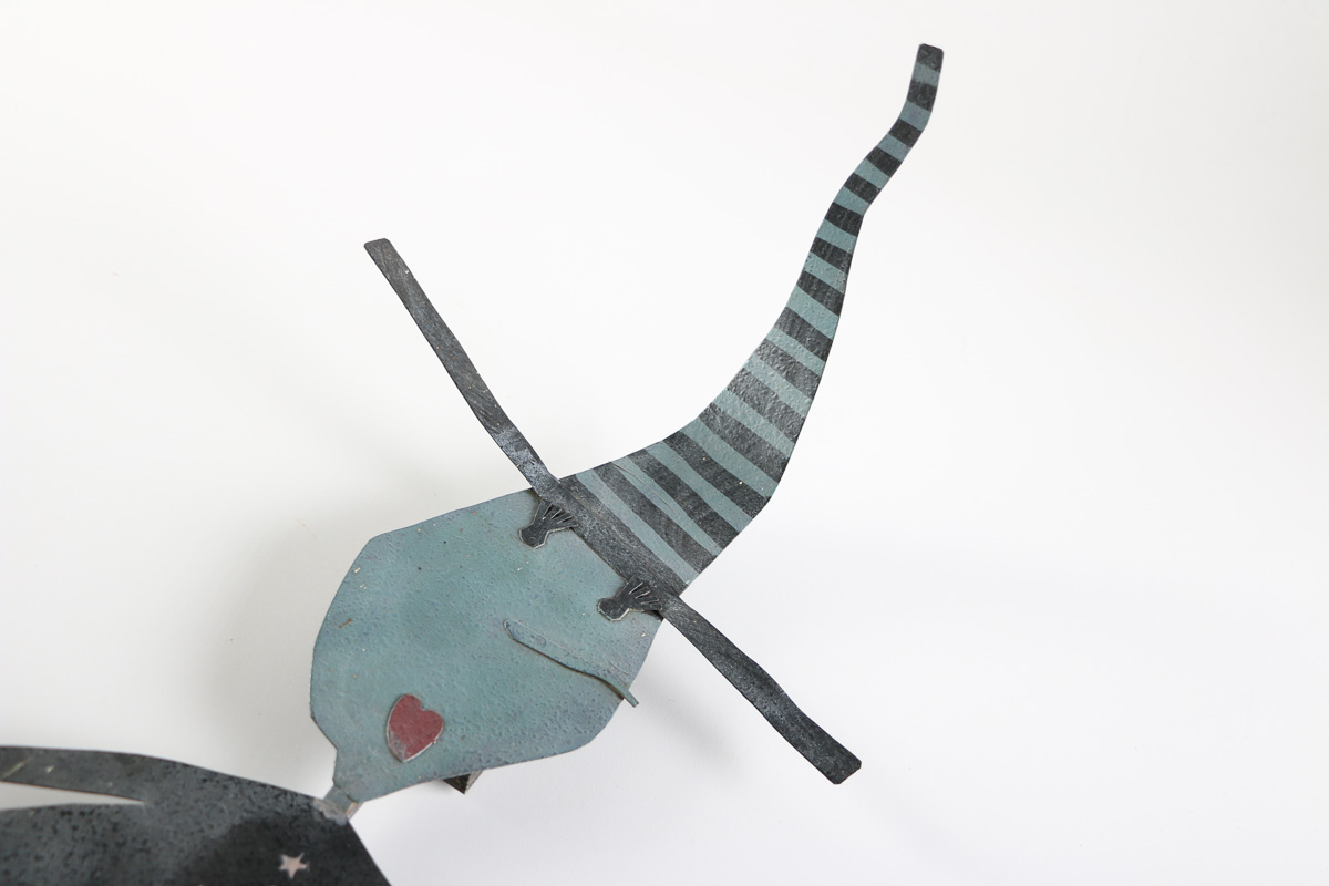 Pair of Halloween Garden Figurines