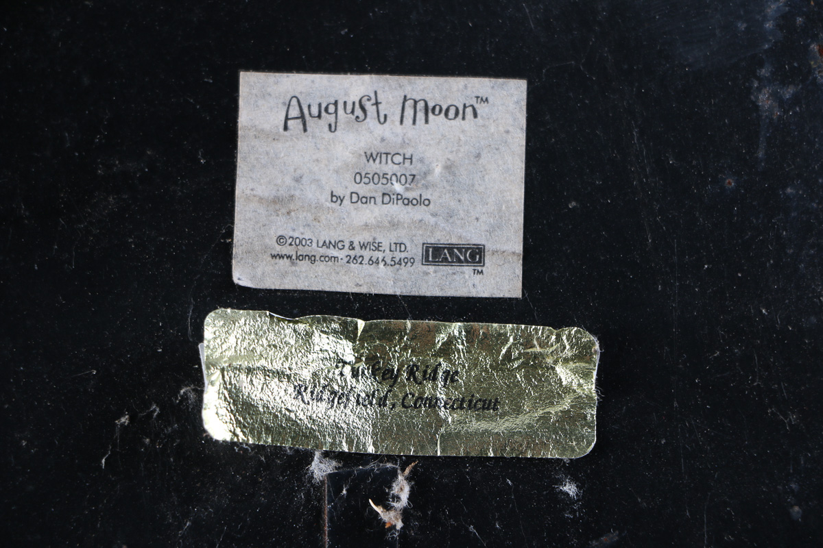 Pair of Halloween Garden Figurines